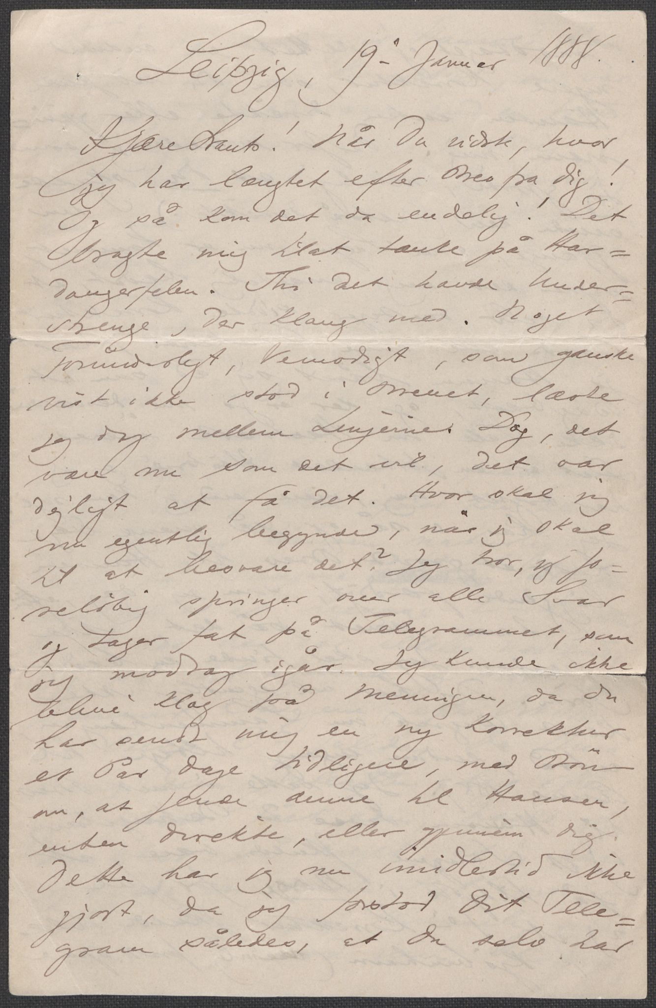 Beyer, Frants, RA/PA-0132/F/L0001: Brev fra Edvard Grieg til Frantz Beyer og "En del optegnelser som kan tjene til kommentar til brevene" av Marie Beyer, 1872-1907, s. 246
