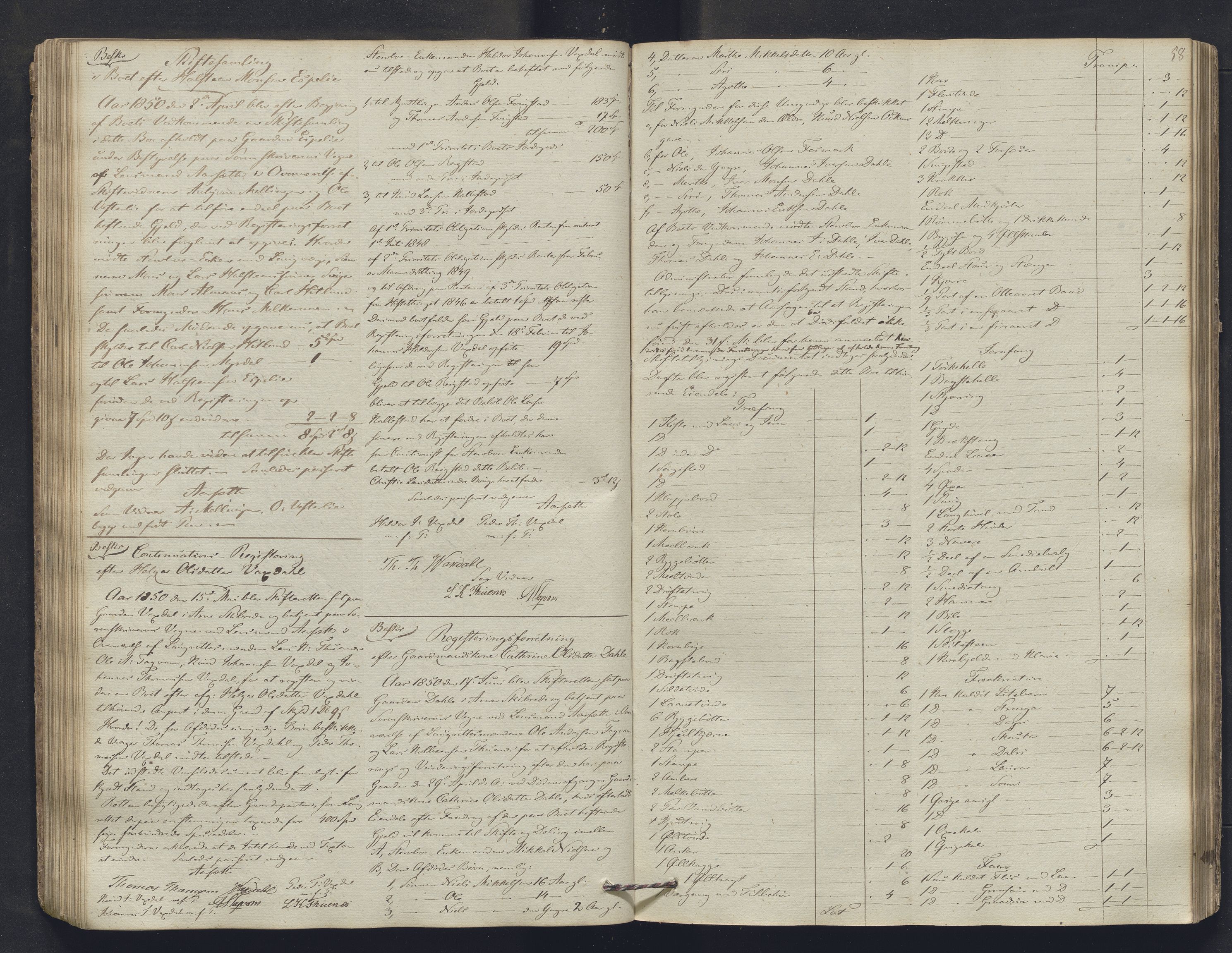 Nordhordland sorenskrivar, SAB/A-2901/1/H/Hb/L0004: Registreringsprotokollar, 1846-1852, s. 58
