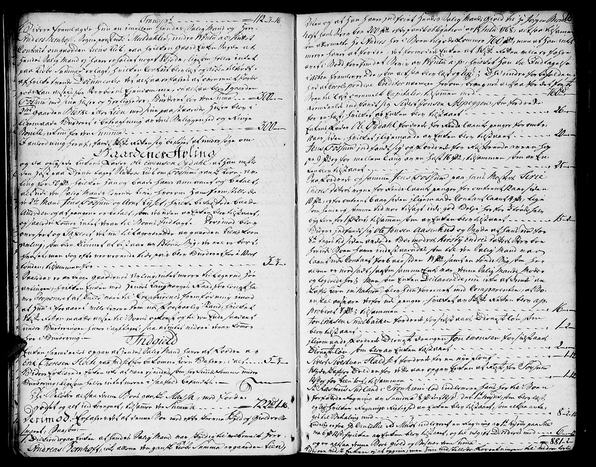Gauldal sorenskriveri, AV/SAT-A-0014/1/3/3A/L0005: Skifteprotokoll, 1772-1777, s. 15b-16a