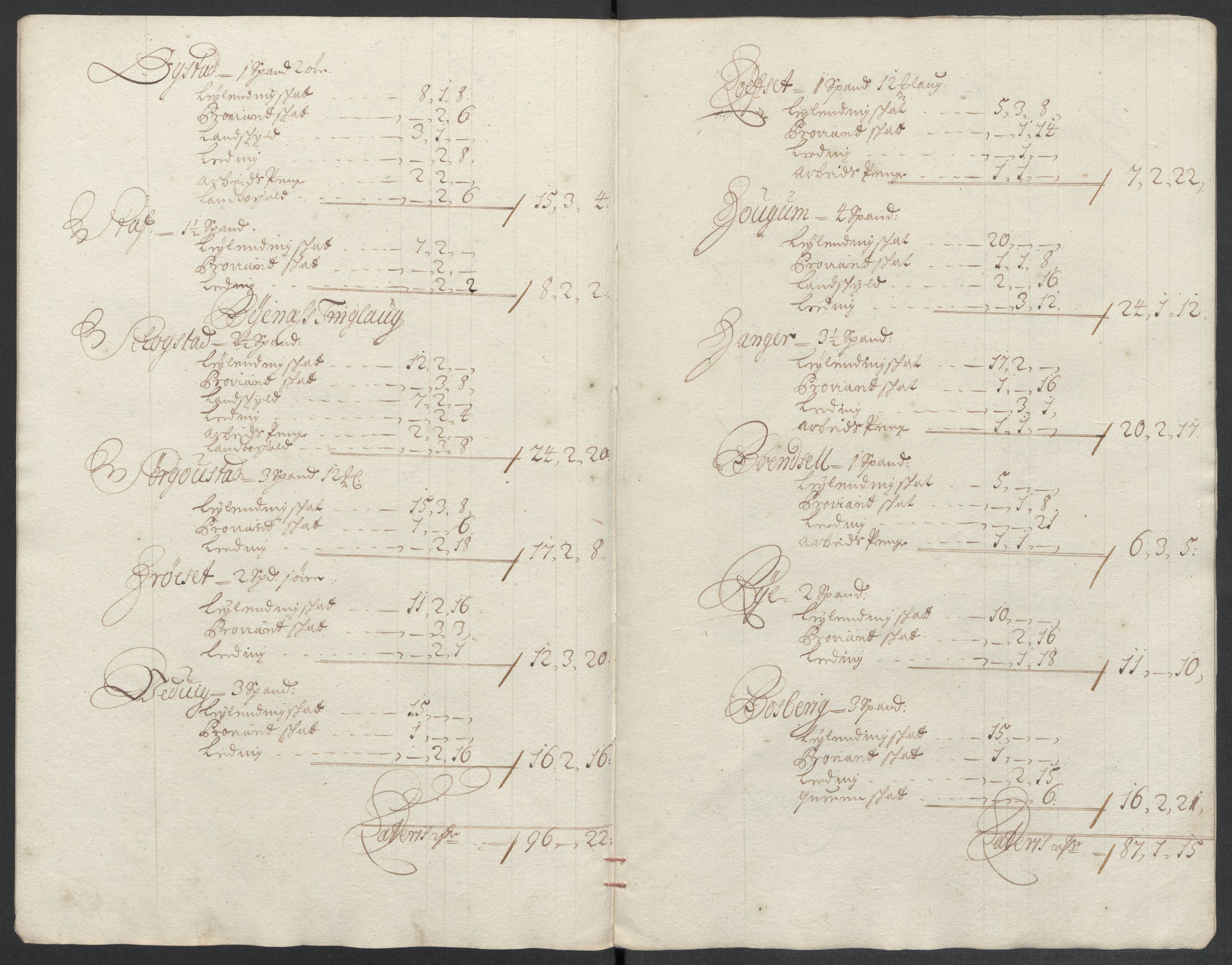 Rentekammeret inntil 1814, Reviderte regnskaper, Fogderegnskap, AV/RA-EA-4092/R61/L4106: Fogderegnskap Strinda og Selbu, 1696-1697, s. 298