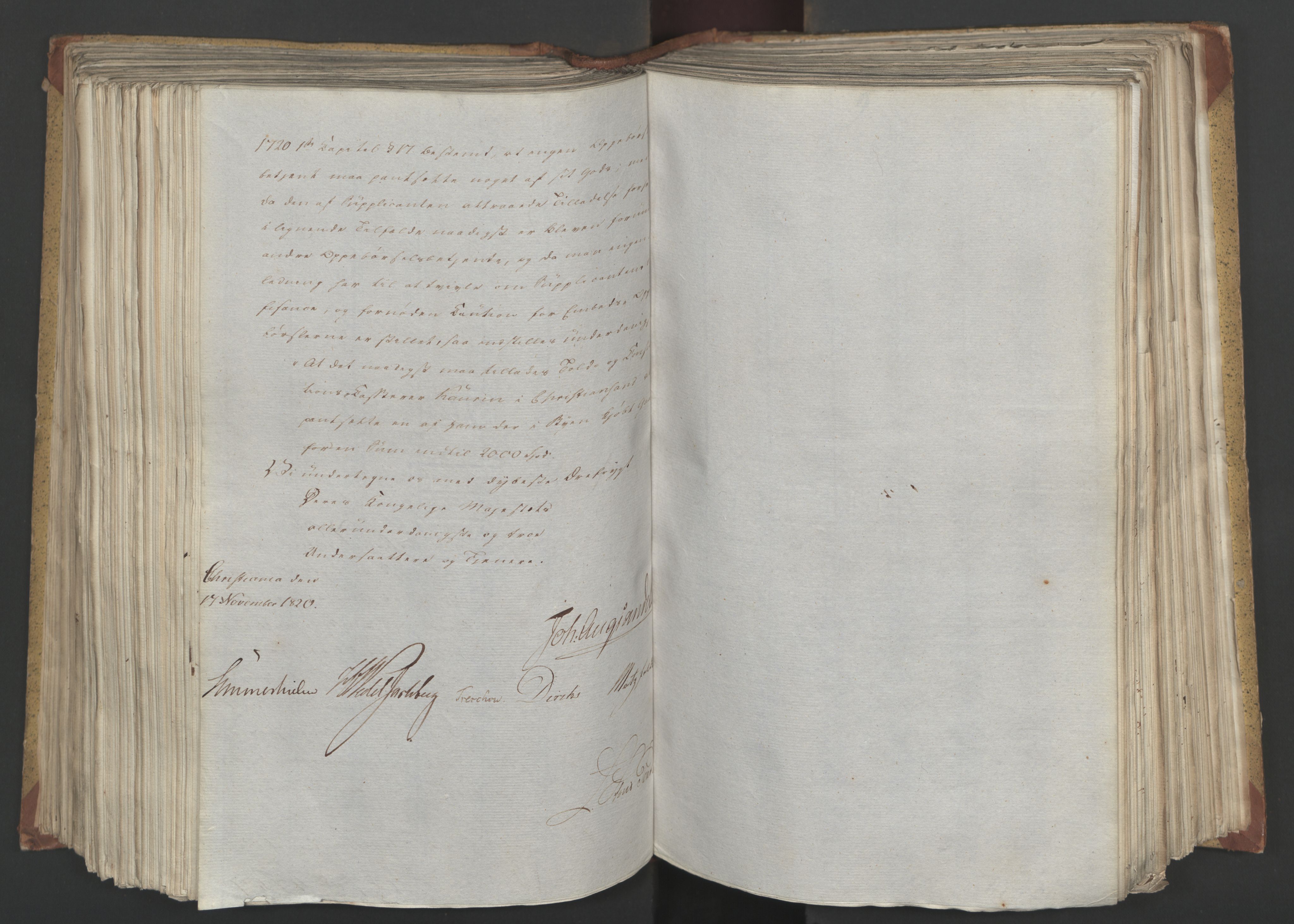 Statsrådsavdelingen i Stockholm, AV/RA-S-1003/D/Da/L0024: Regjeringsinnstillinger nr. 4663-4873, 1820, s. 292