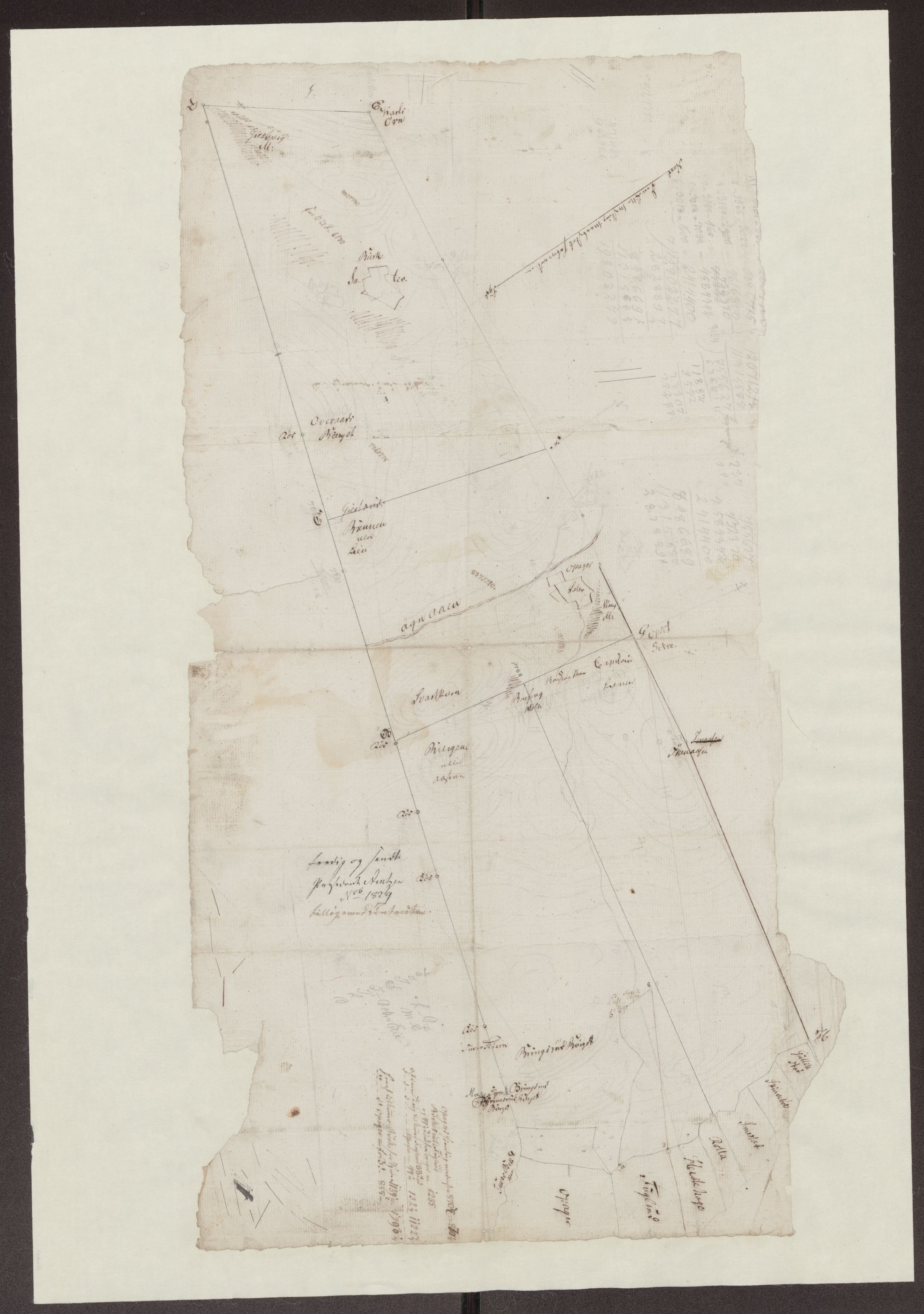 Kartsamlingen - Statsarkivet i Hamar, SAH/KART-001/F/Fa/L0001: Kart, 1629-1992, s. 76