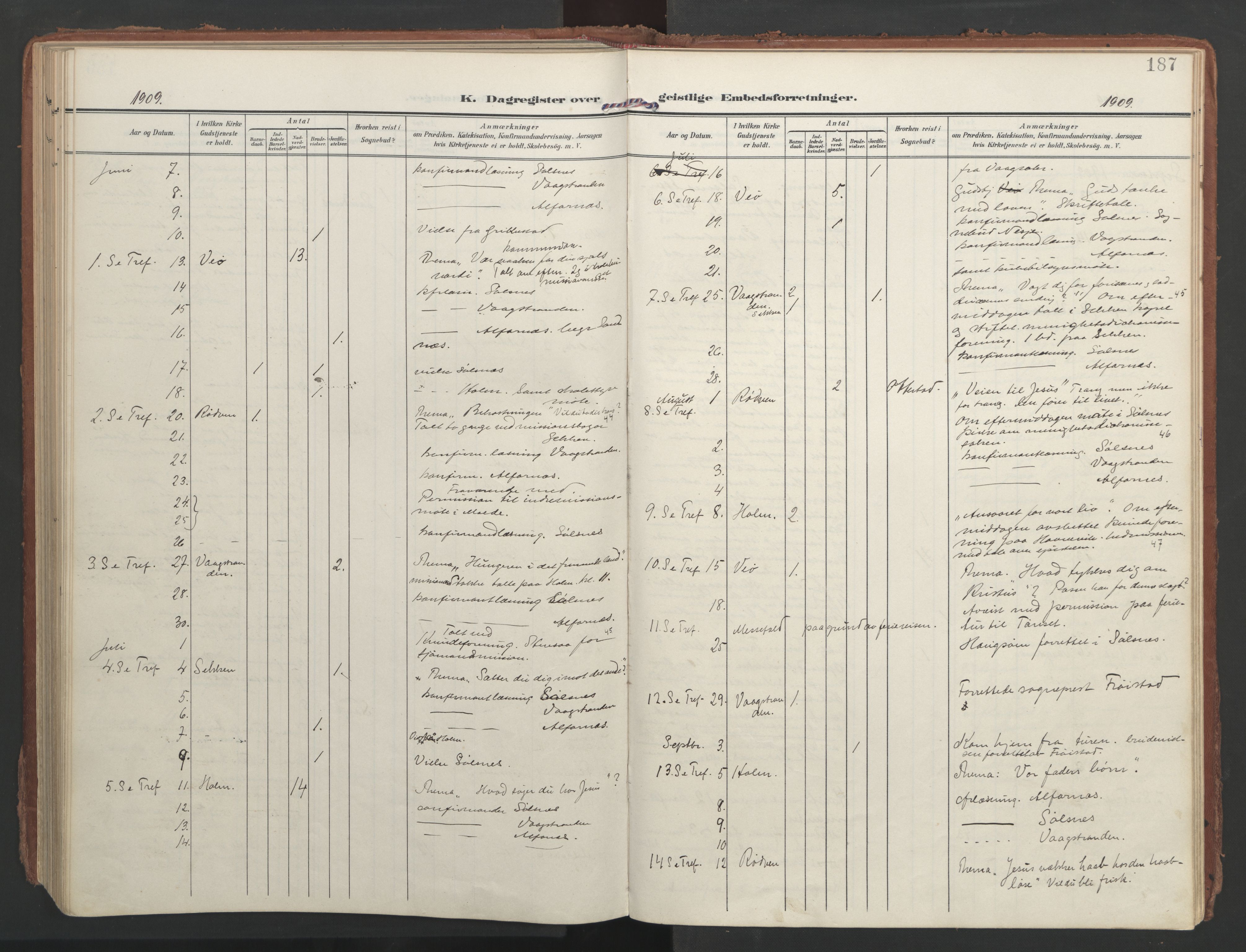 Ministerialprotokoller, klokkerbøker og fødselsregistre - Møre og Romsdal, AV/SAT-A-1454/547/L0605: Ministerialbok nr. 547A07, 1907-1936, s. 187