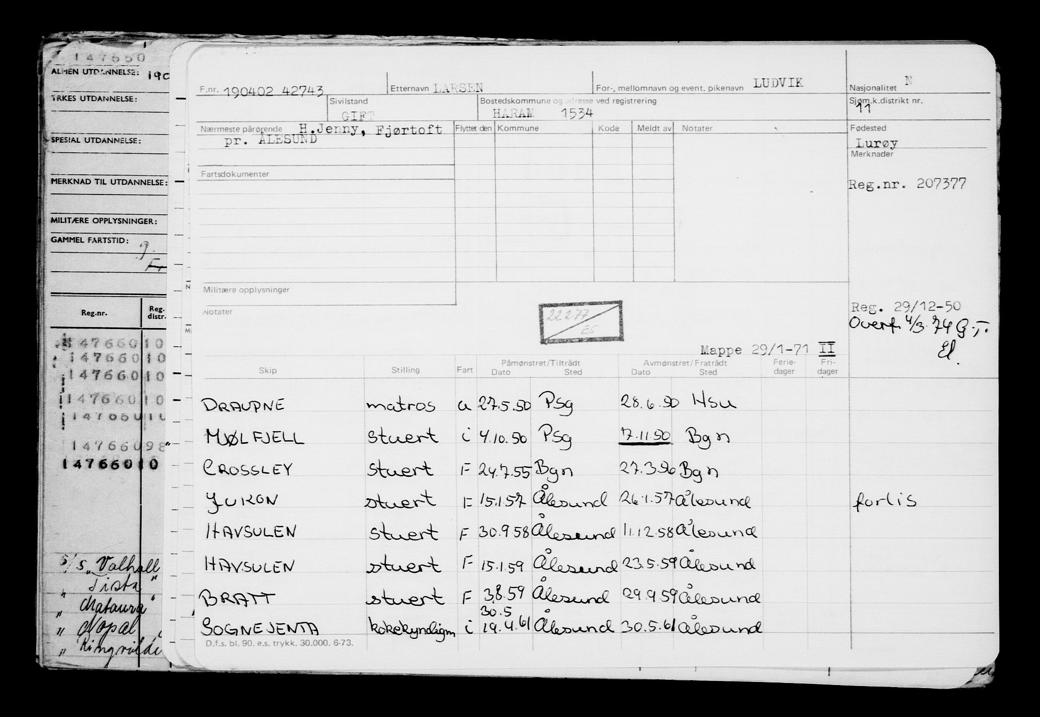 Direktoratet for sjømenn, AV/RA-S-3545/G/Gb/L0044: Hovedkort, 1902, s. 199
