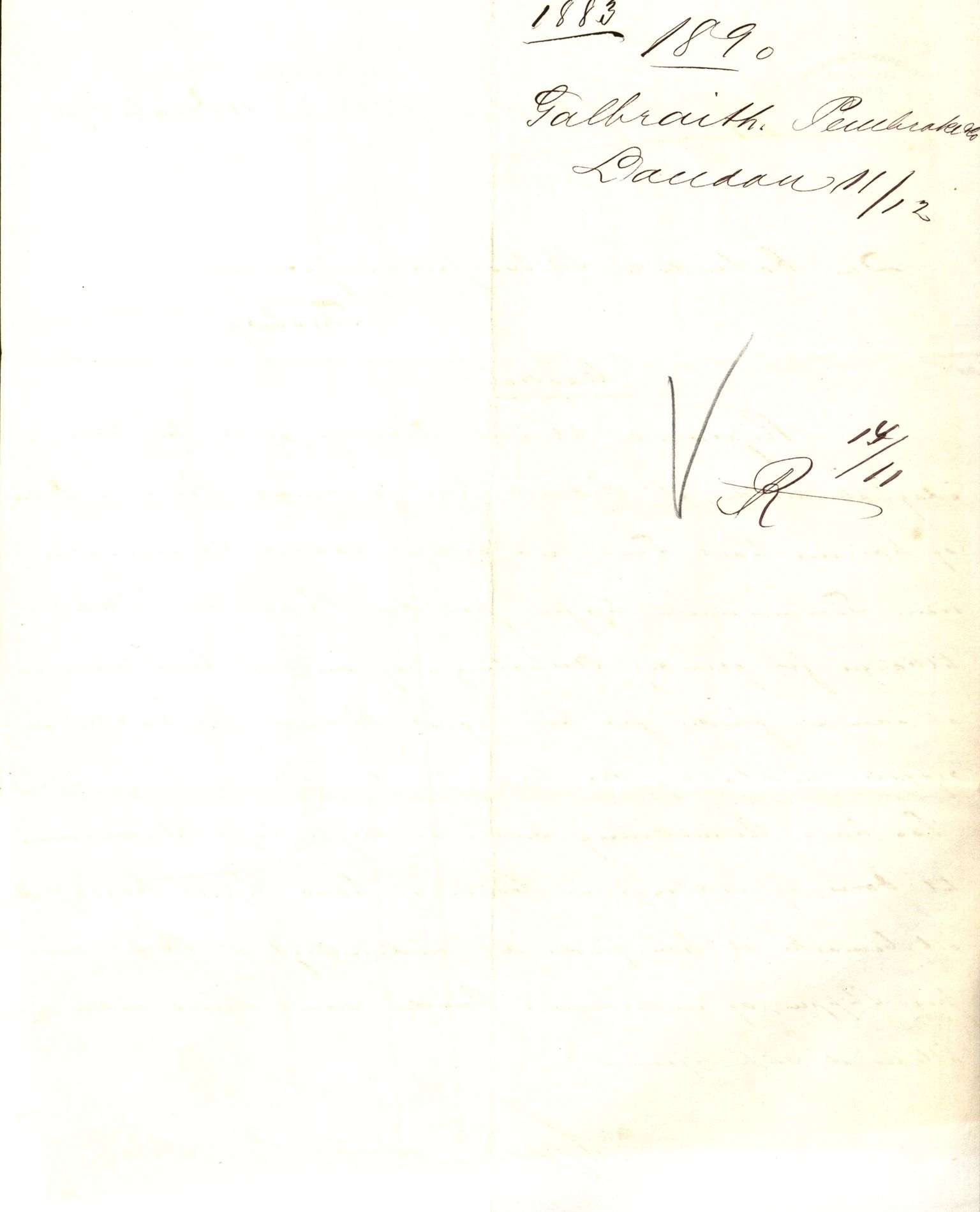 Pa 63 - Østlandske skibsassuranceforening, VEMU/A-1079/G/Ga/L0025/0003: Havaridokumenter / Josephine, Carl, Johanna, Castro, Comorin, Corona, 1890, s. 59