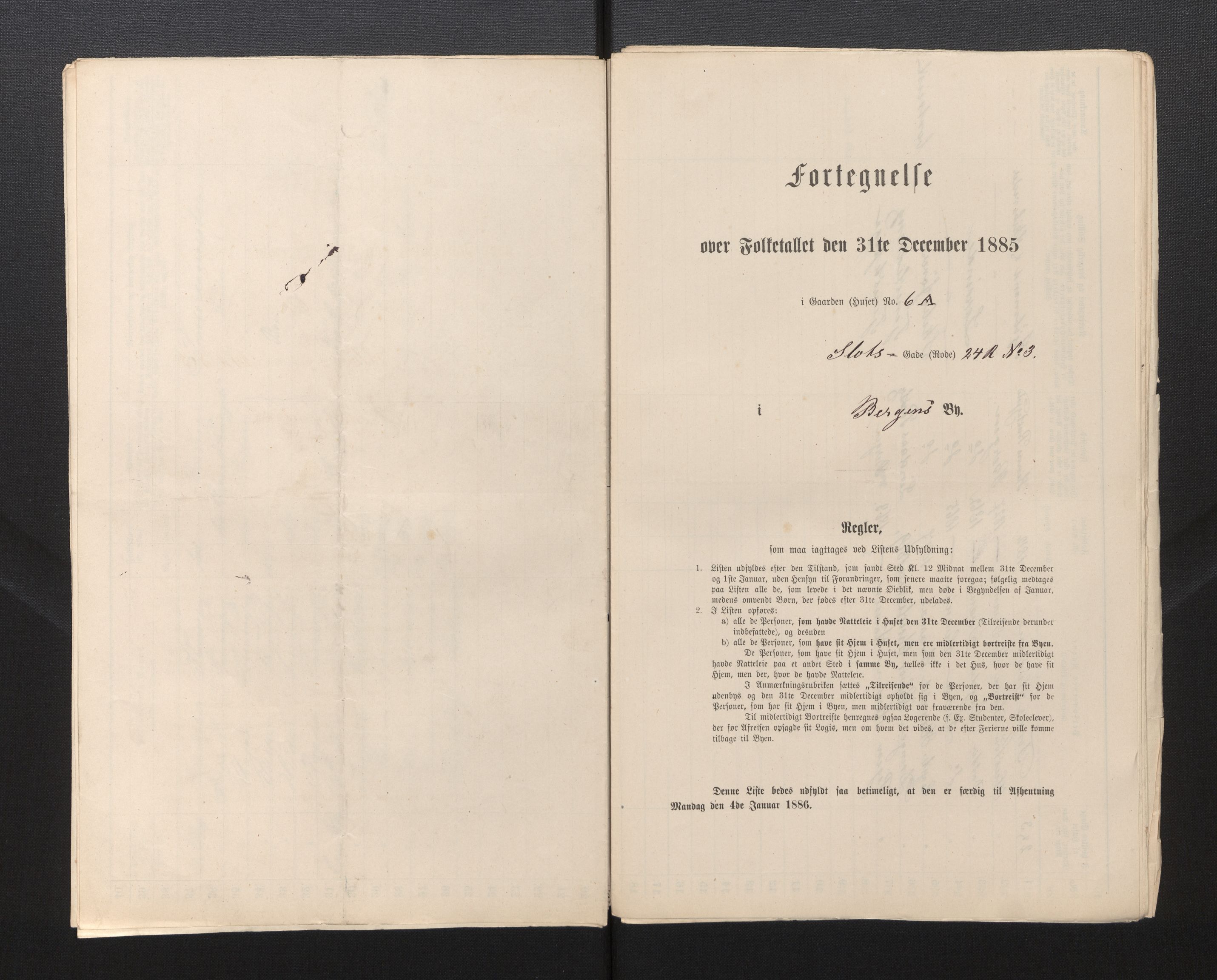 SAB, Folketelling 1885 for 1301 Bergen kjøpstad, 1885, s. 6062