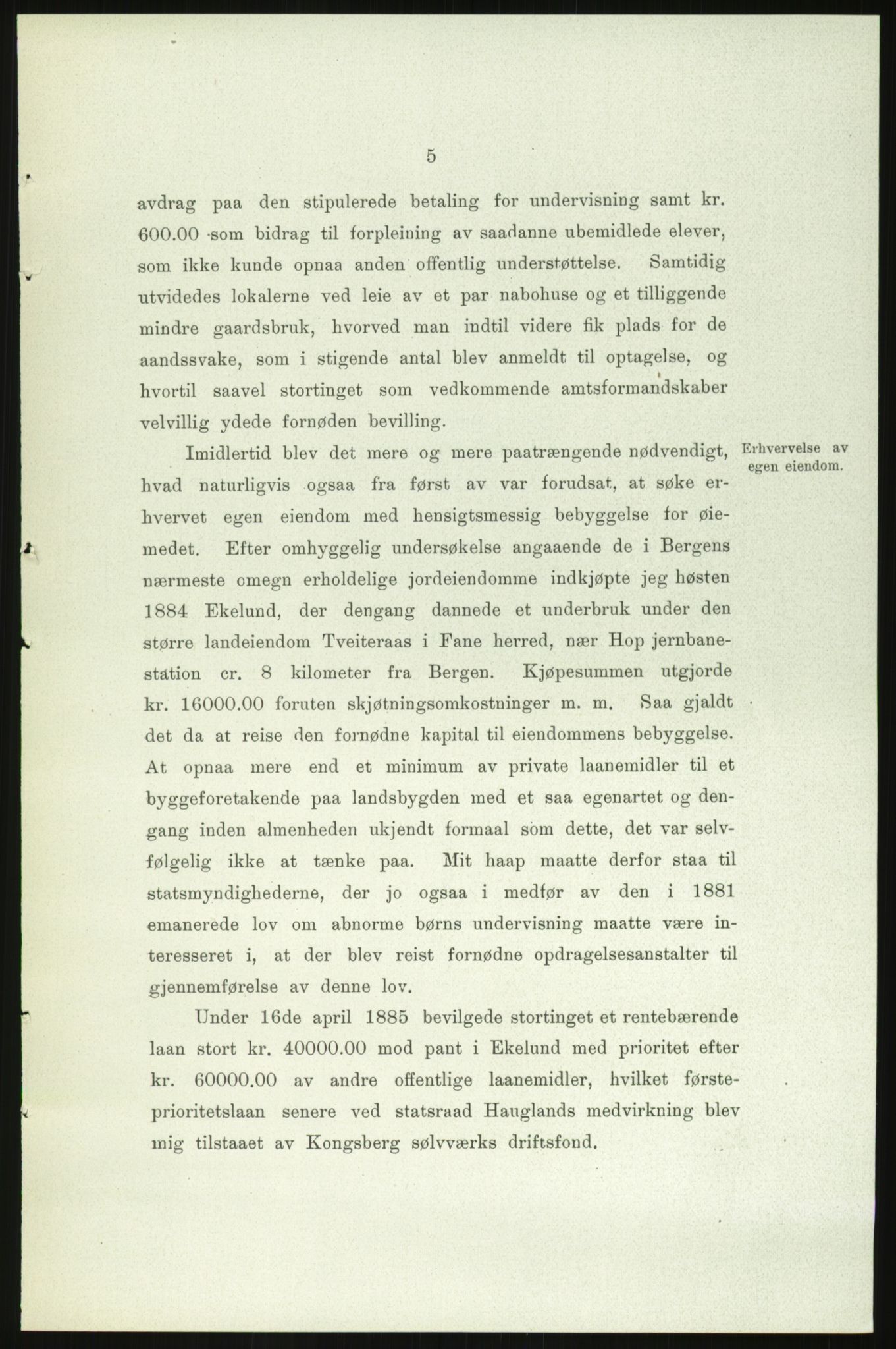 Kirke- og undervisningsdepartementet, 1. skolekontor D, RA/S-1021/F/Fh/Fhr/L0098: Eikelund off. skole for evneveike, 1897-1947, s. 1122