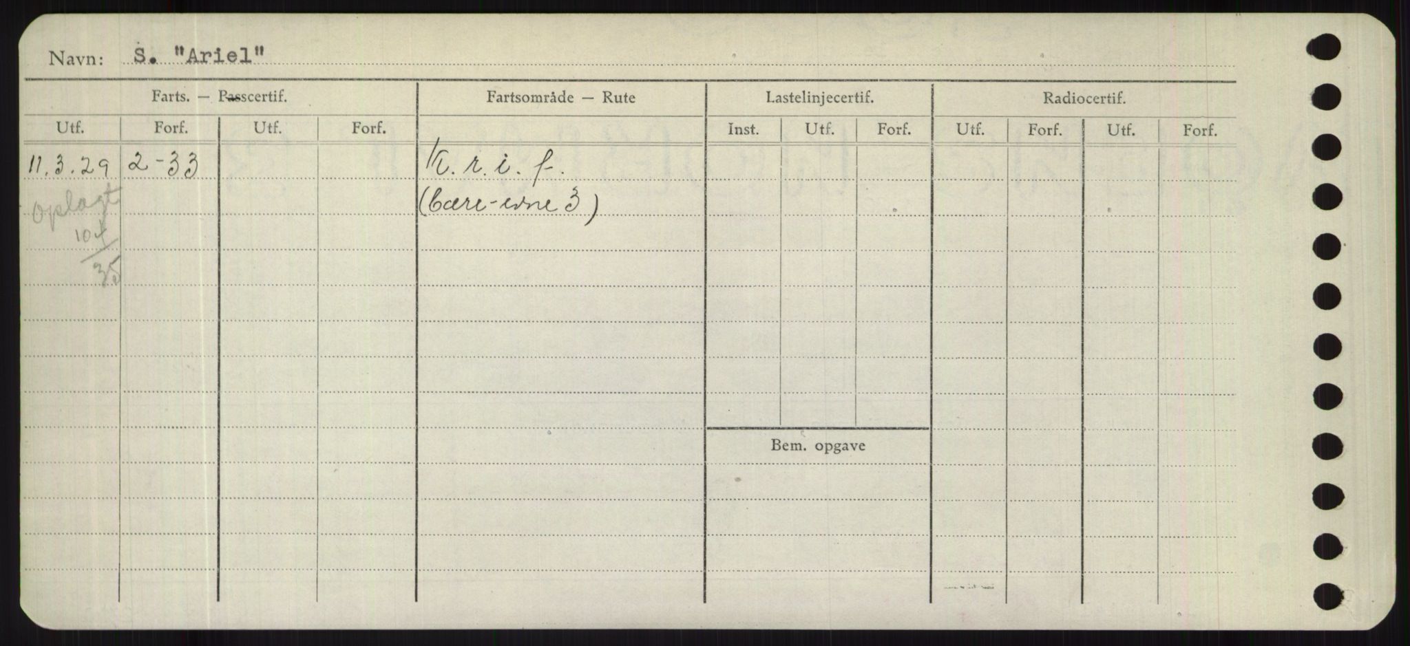 Sjøfartsdirektoratet med forløpere, Skipsmålingen, RA/S-1627/H/Hd/L0002: Fartøy, Apa-Axe, s. 110