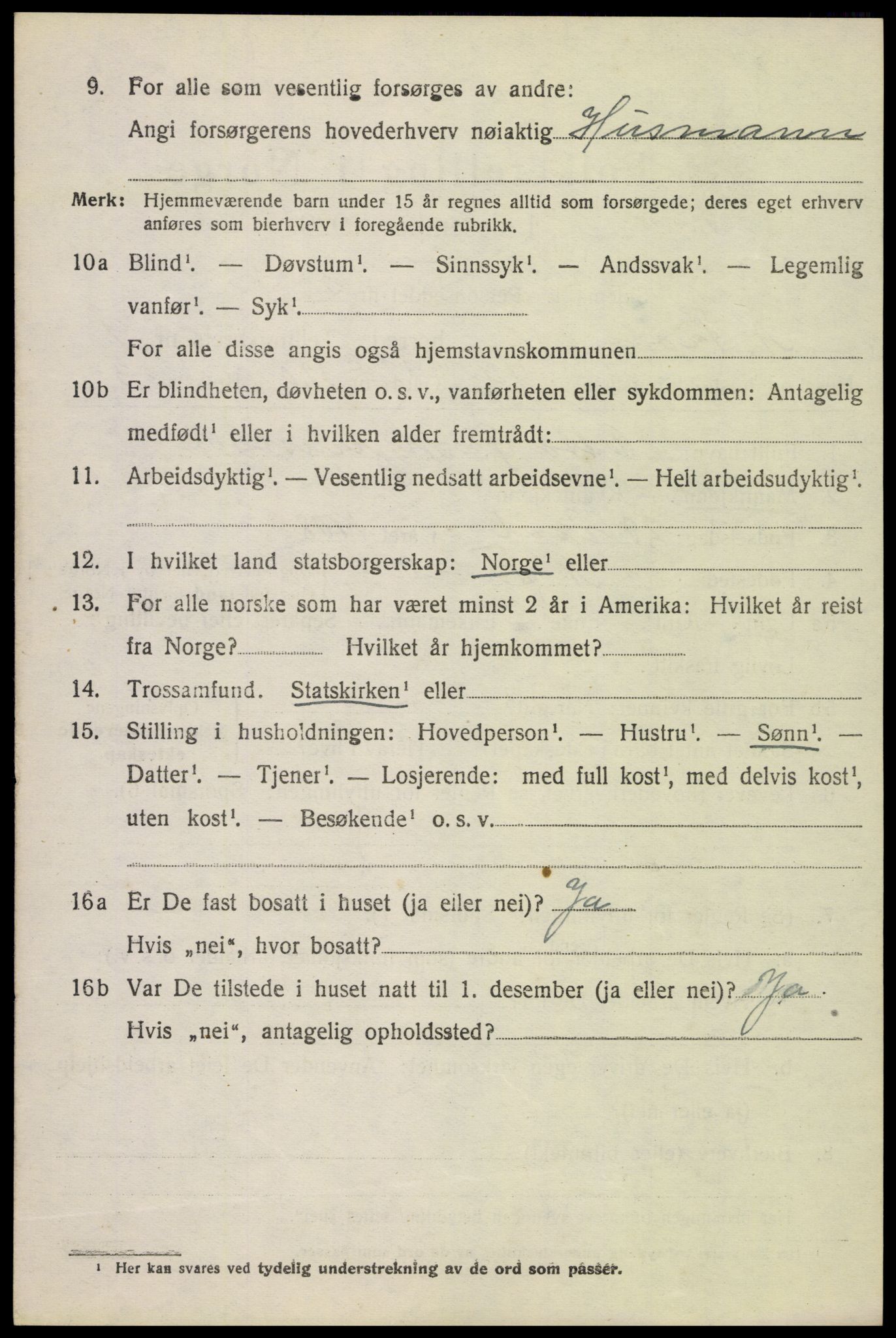 SAH, Folketelling 1920 for 0518 Nord-Fron herred, 1920, s. 7951