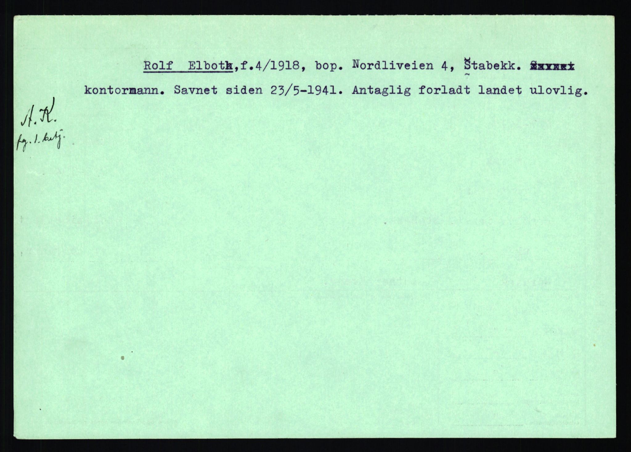 Statspolitiet - Hovedkontoret / Osloavdelingen, AV/RA-S-1329/C/Ca/L0004: Eid - funn av gjenstander	, 1943-1945, s. 493
