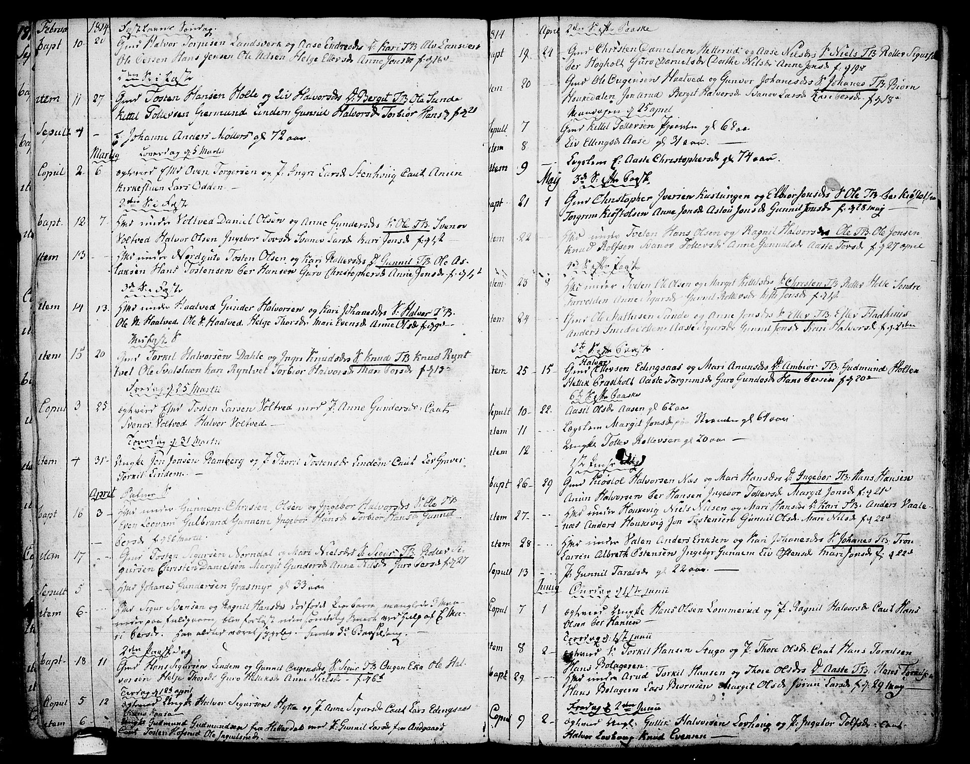 Sauherad kirkebøker, AV/SAKO-A-298/F/Fa/L0004: Ministerialbok nr. I 4, 1767-1814