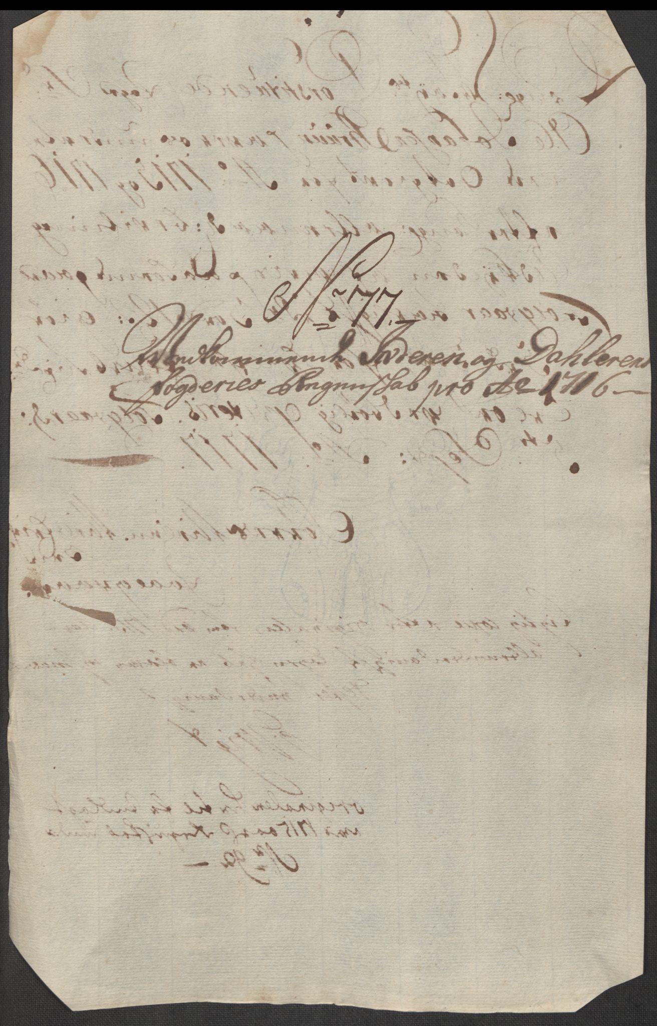 Rentekammeret inntil 1814, Reviderte regnskaper, Fogderegnskap, AV/RA-EA-4092/R46/L2740: Fogderegnskap Jæren og Dalane, 1715-1716, s. 515