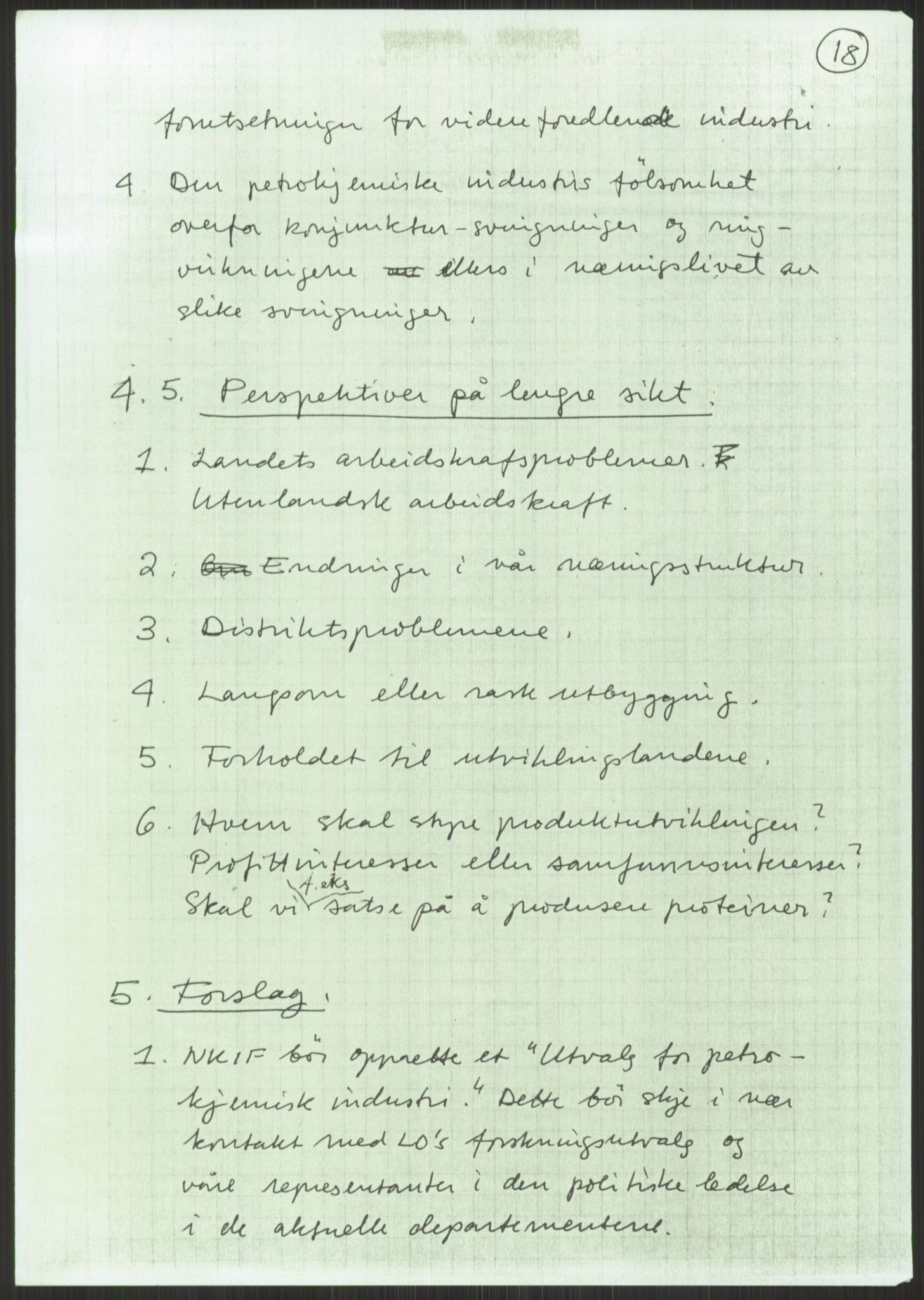 Nygaard, Kristen, AV/RA-PA-1398/F/Fi/L0006: Fagbevegelse, demokrati, Jern- og Metallprosjektet, 1970-2002, s. 709