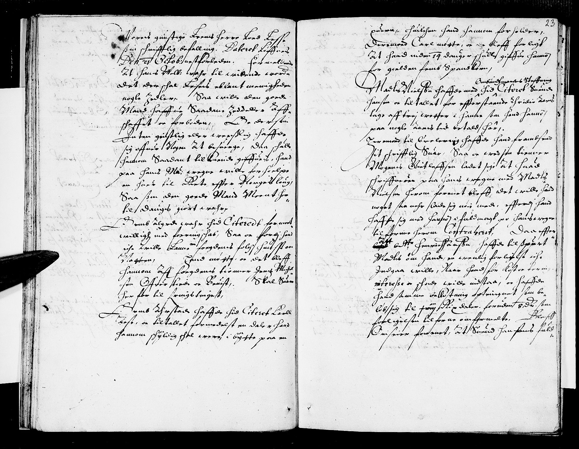 Jæren og Dalane sorenskriveri, AV/SAST-A-100306/3/30/30BA/L0012: TINGBOK, 1629-1631, s. 22b-23a
