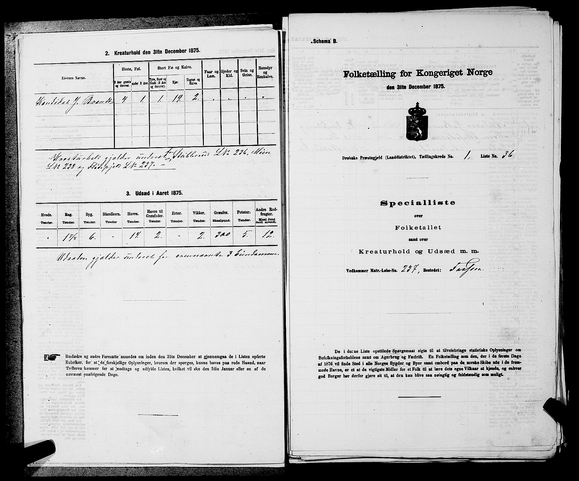 RA, Folketelling 1875 for 0215L Drøbak prestegjeld, Frogn sokn, 1875, s. 24