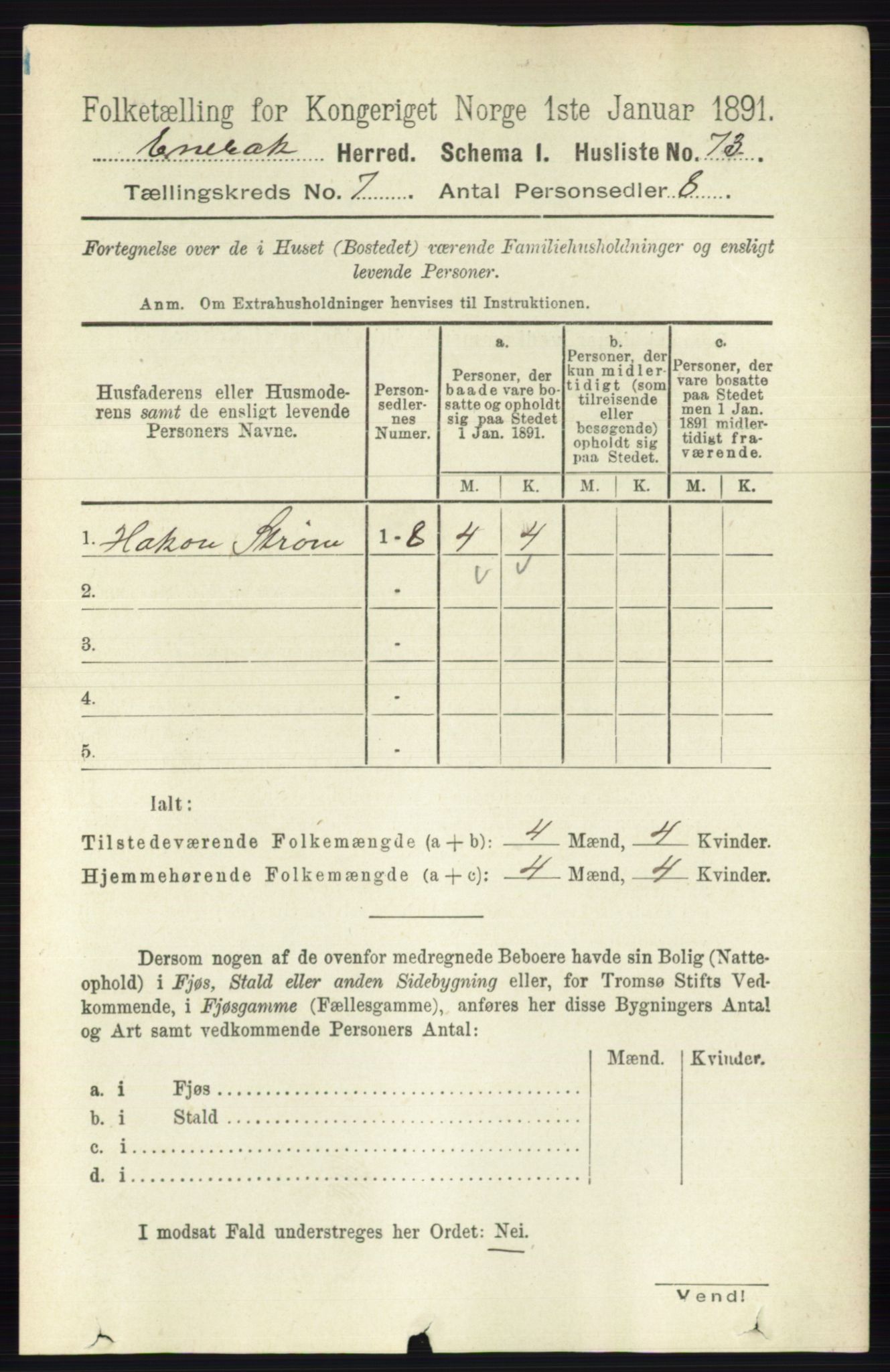 RA, Folketelling 1891 for 0229 Enebakk herred, 1891, s. 3559