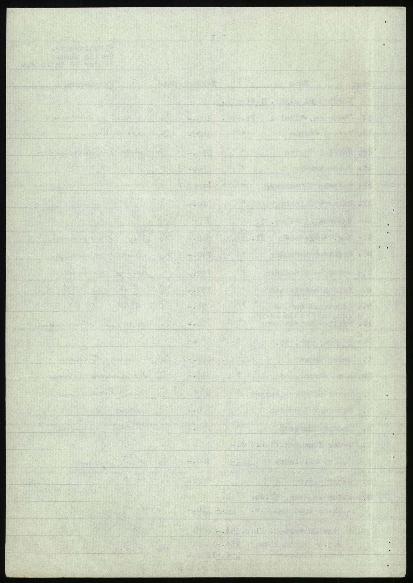 Forsvarsdepartementet, 10. kontor / Oppgjørskontoret, AV/RA-RAFA-1225/D/Db/L0180: Lista oppgjørskontor, 1942-1952, s. 1089