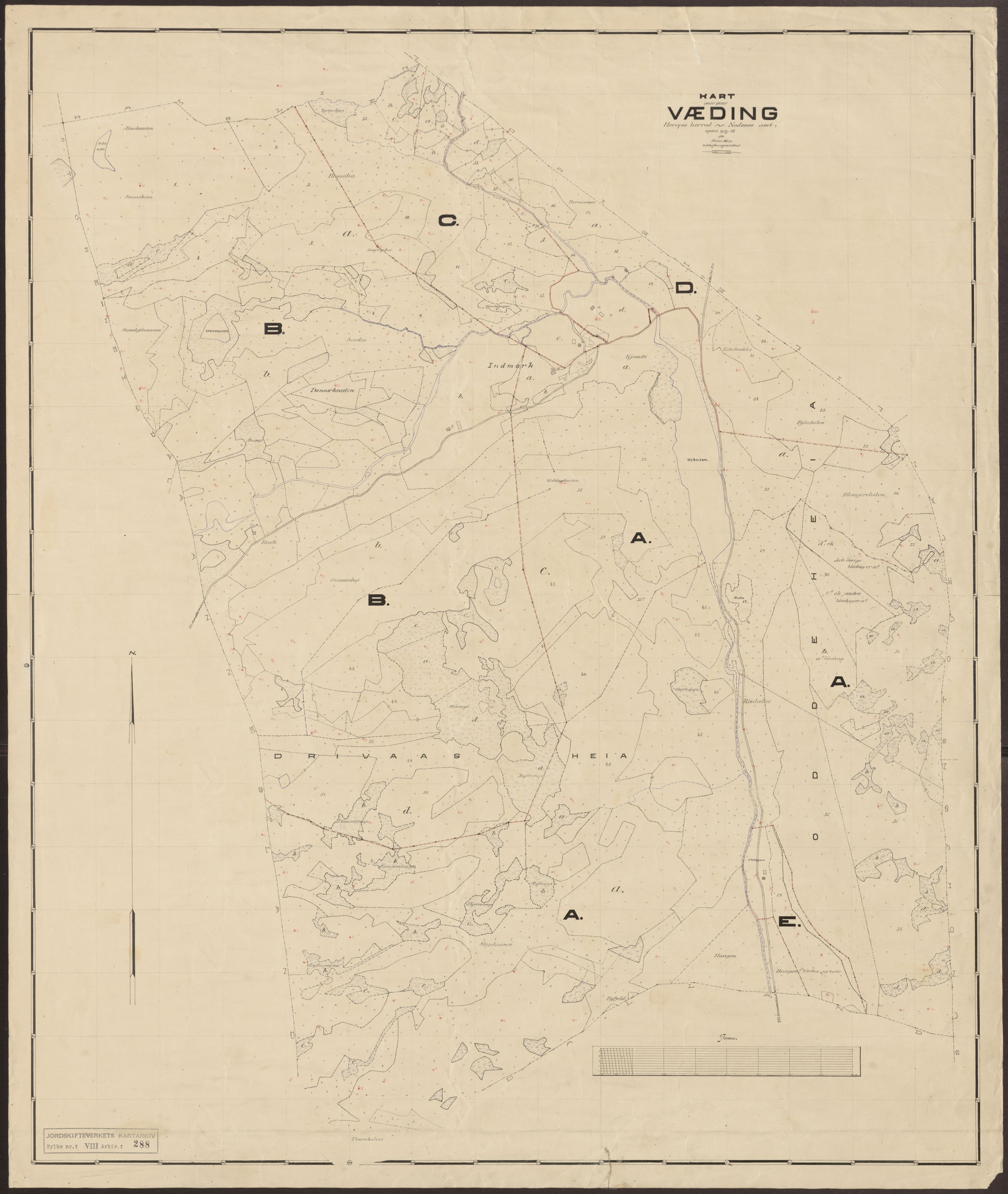 Jordskifteverkets kartarkiv, AV/RA-S-3929/T, 1859-1988, s. 338