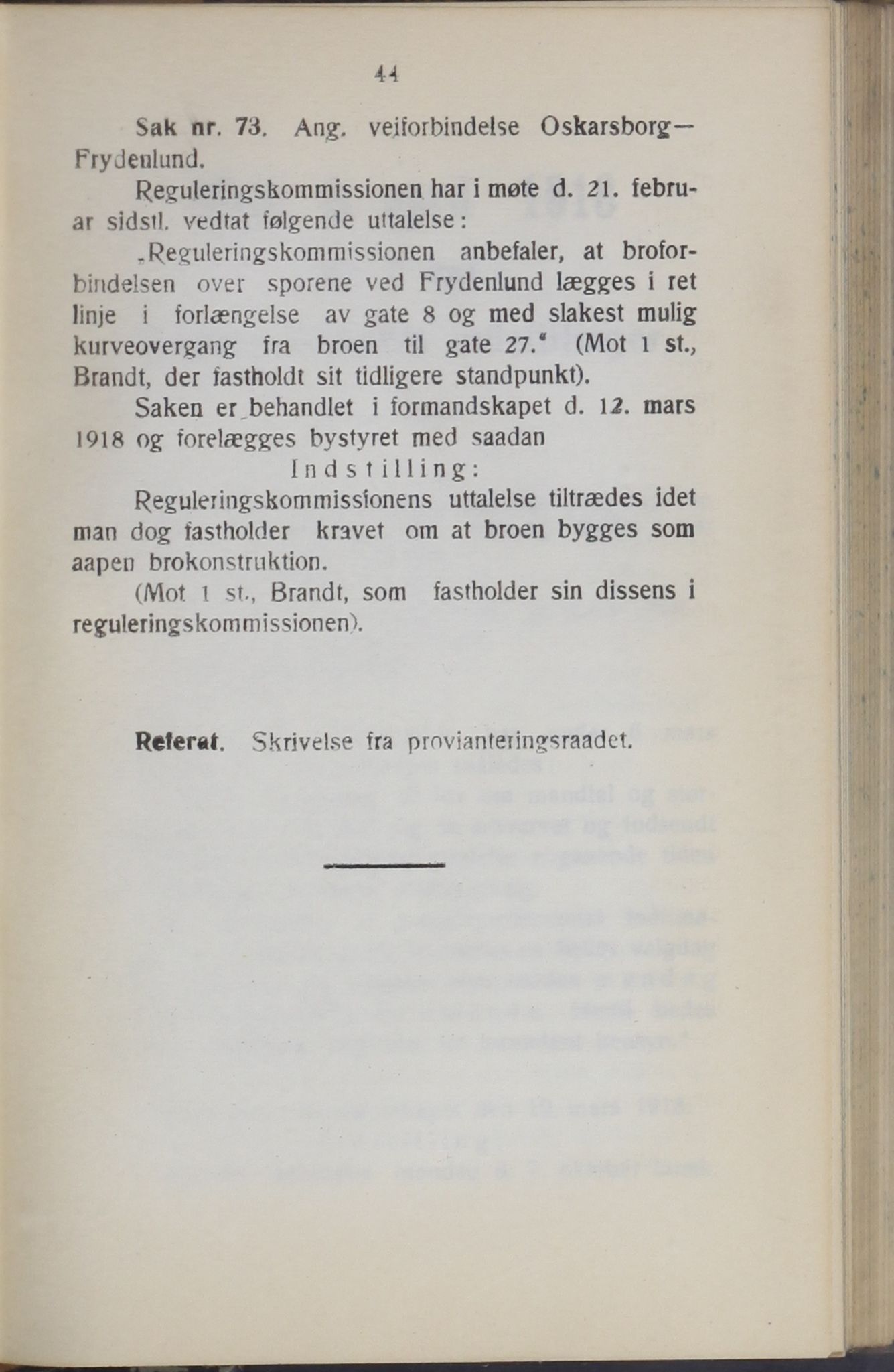 Narvik kommune. Formannskap , AIN/K-18050.150/A/Ab/L0008: Møtebok, 1918