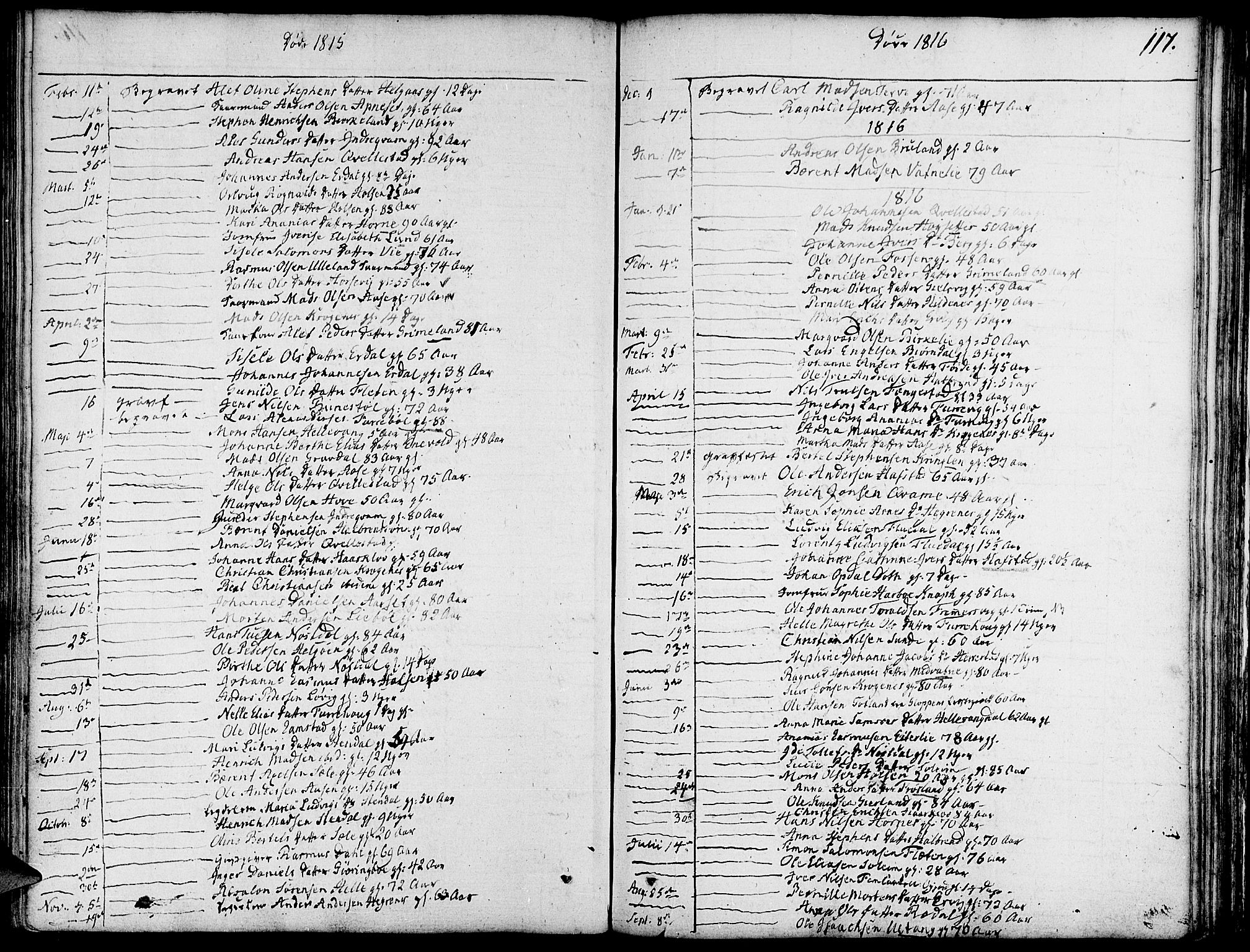 Førde sokneprestembete, AV/SAB-A-79901/H/Haa/Haaa/L0005: Ministerialbok nr. A 5, 1803-1821, s. 117