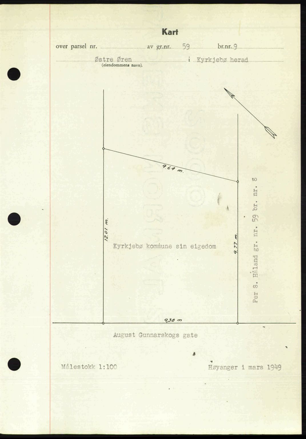 Ytre Sogn tingrett, SAB/A-2601/1/G/Gbb/L0007: Pantebok nr. A4 - A5 (B3), 1949-1949, Dagboknr: 714/1949