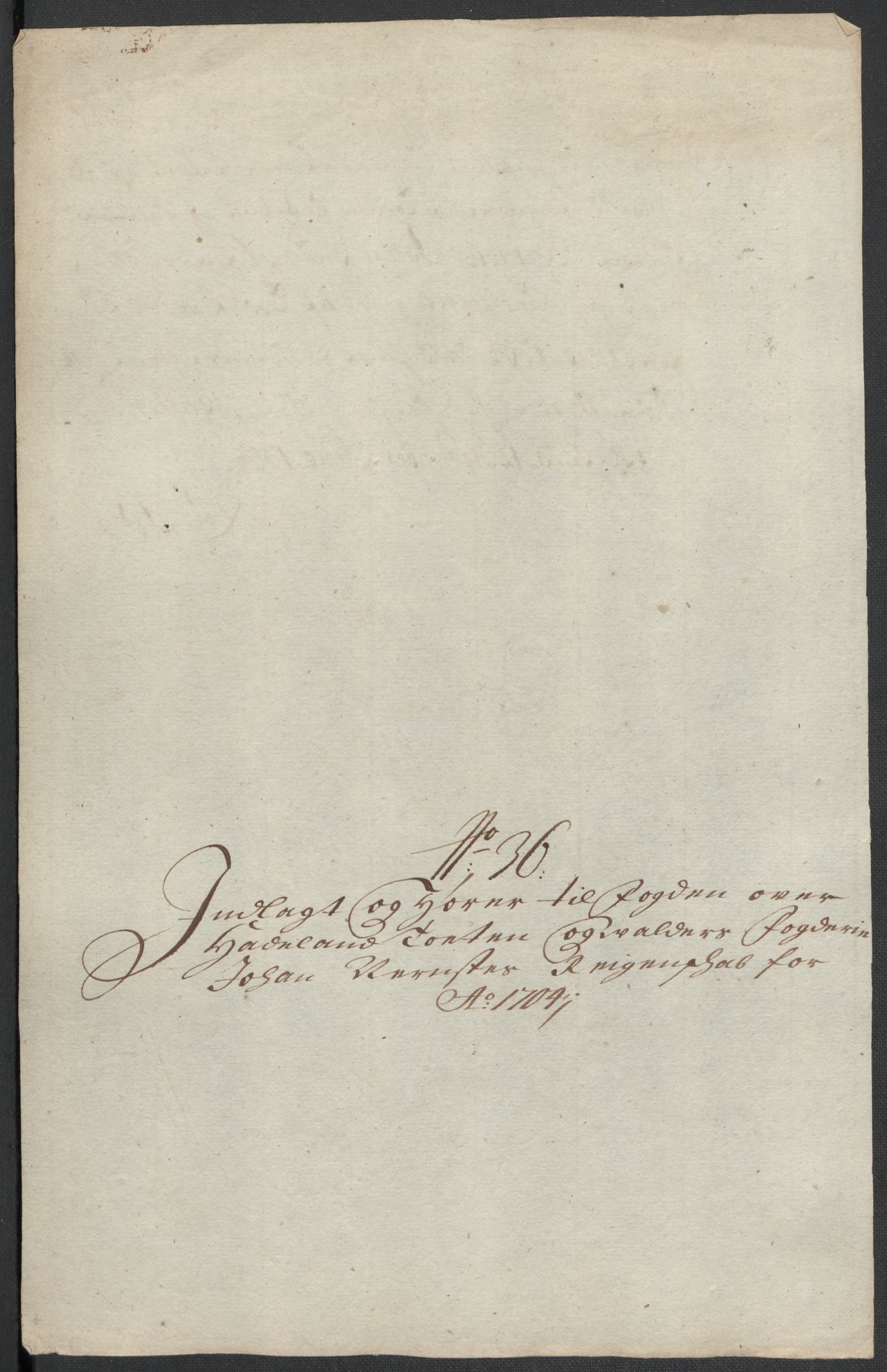 Rentekammeret inntil 1814, Reviderte regnskaper, Fogderegnskap, RA/EA-4092/R18/L1302: Fogderegnskap Hadeland, Toten og Valdres, 1704, s. 400