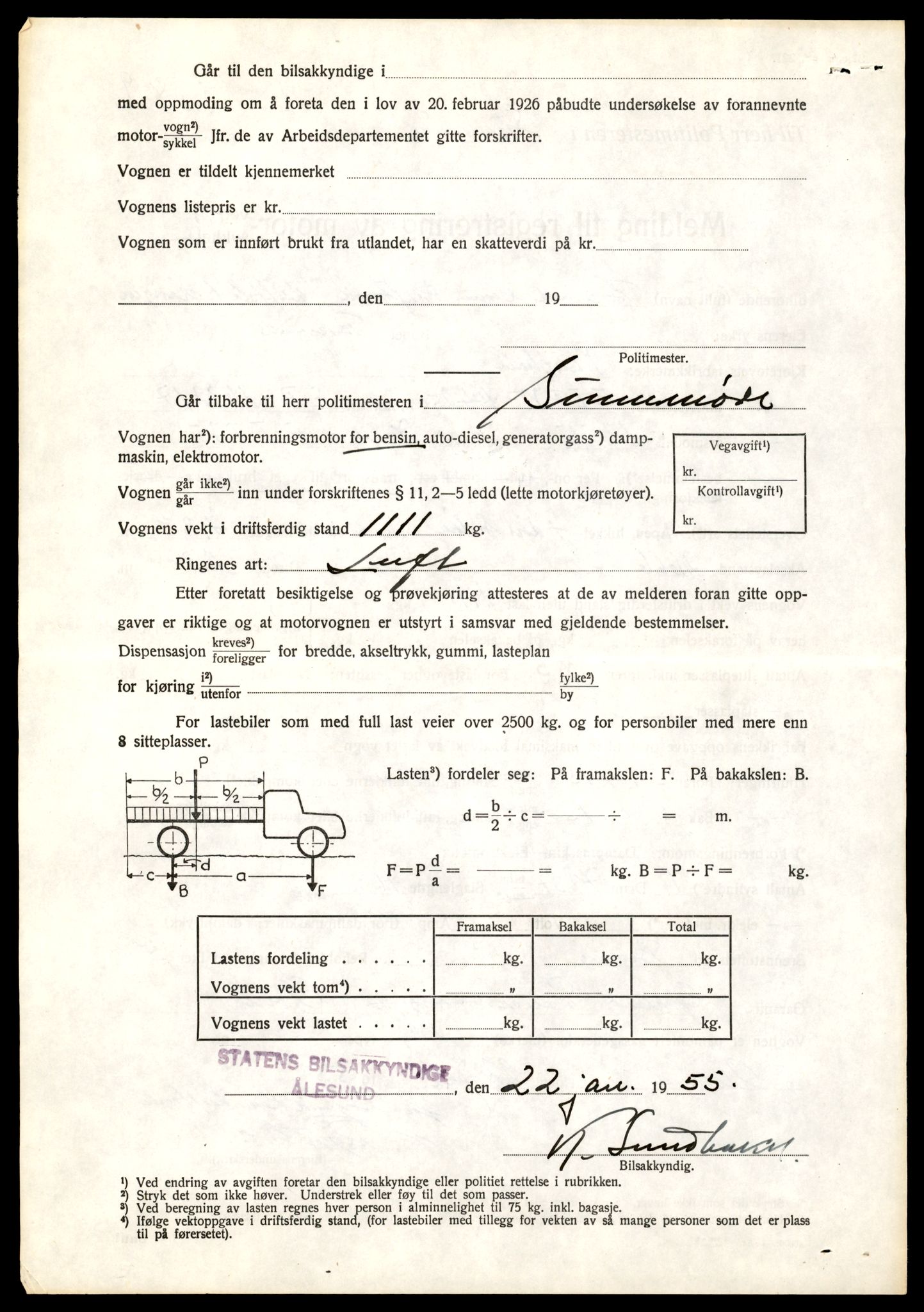 Møre og Romsdal vegkontor - Ålesund trafikkstasjon, AV/SAT-A-4099/F/Fe/L0047: Registreringskort for kjøretøy T 14580 - T 14720, 1927-1998, s. 2538