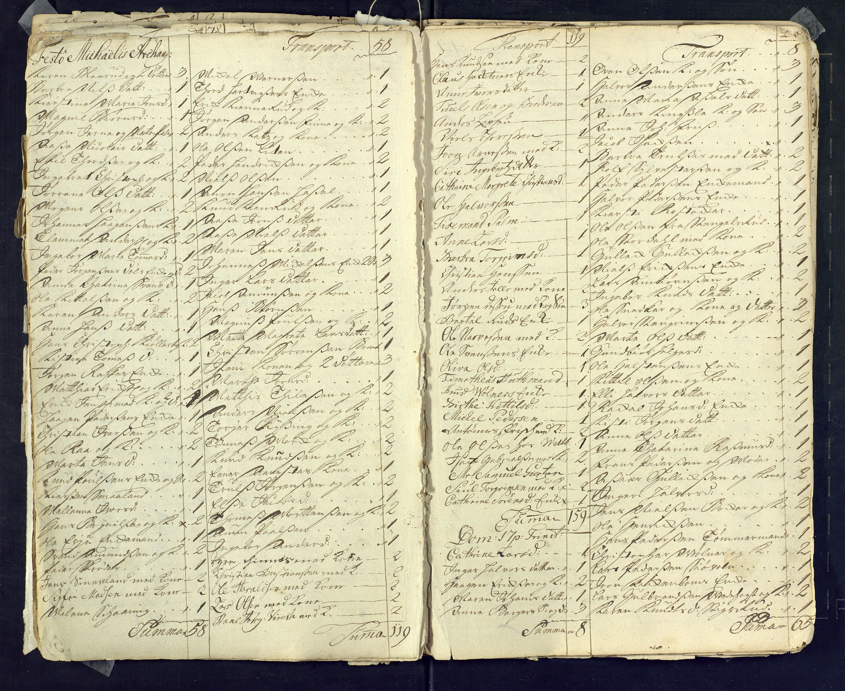 Kongsberg kirkebøker, AV/SAKO-A-22/M/Ma/L0001: Kommunikantprotokoll nr. 1, 1731-1739, s. 24