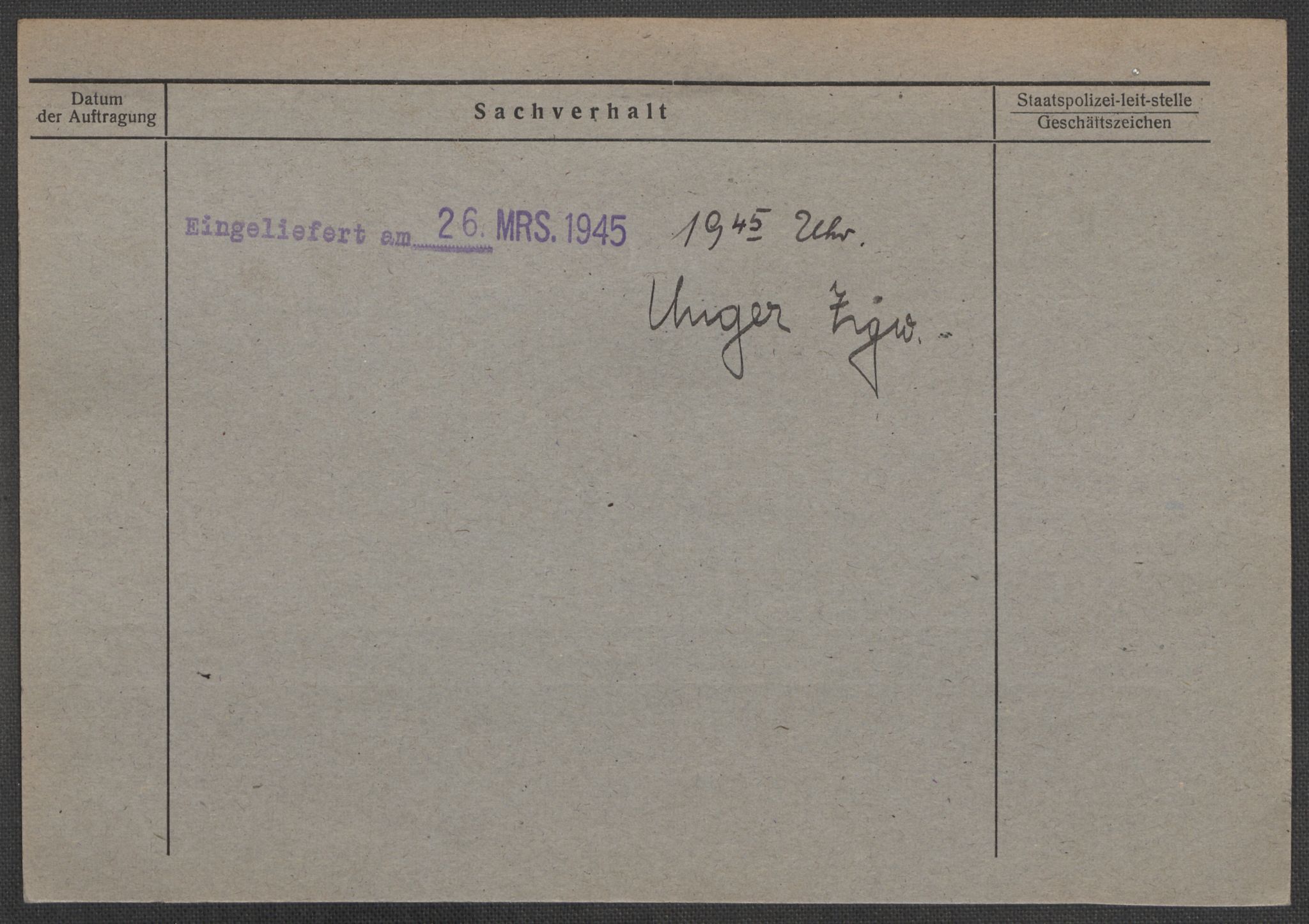 Befehlshaber der Sicherheitspolizei und des SD, RA/RAFA-5969/E/Ea/Eaa/L0010: Register over norske fanger i Møllergata 19: Sø-Å, 1940-1945, s. 389