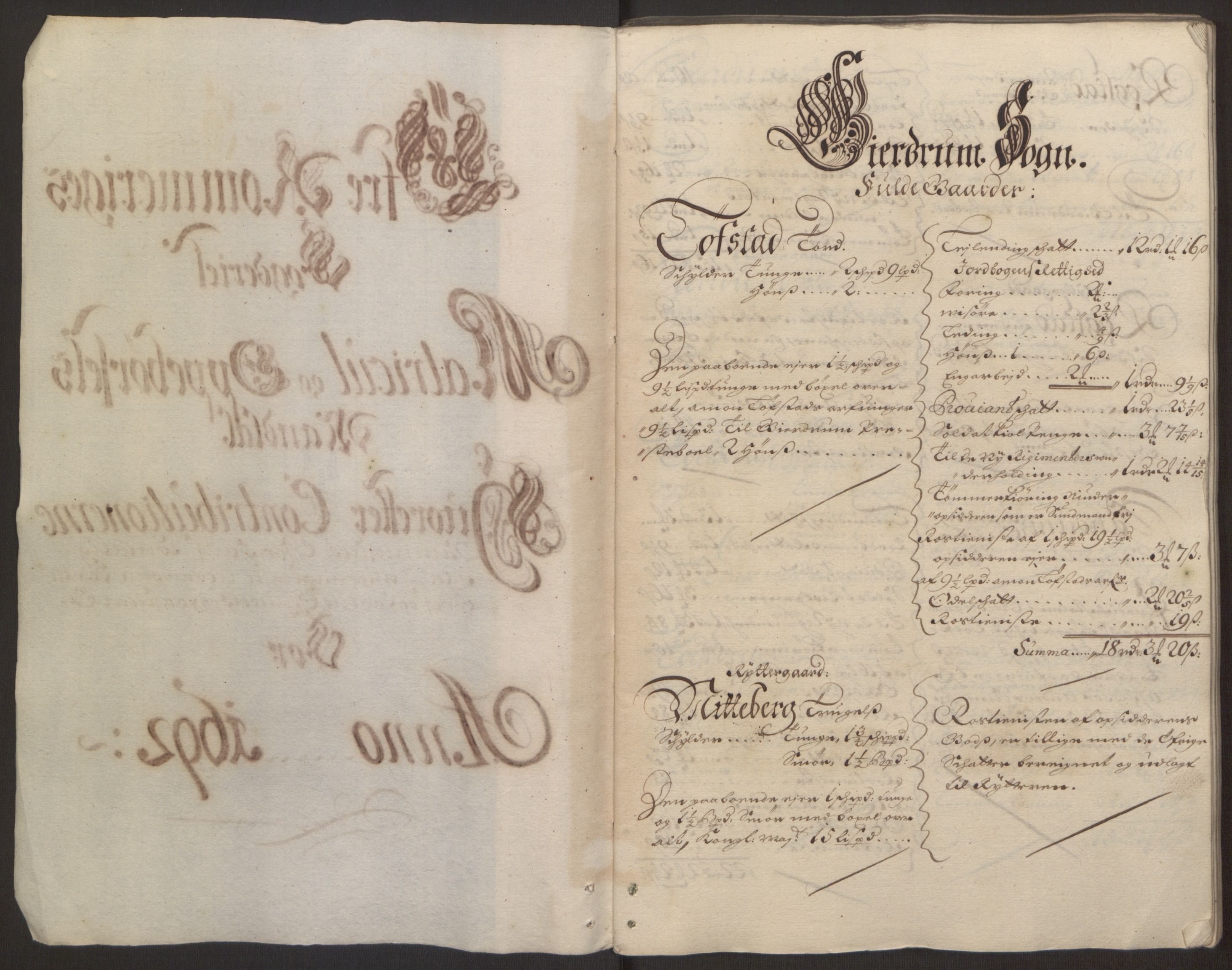 Rentekammeret inntil 1814, Reviderte regnskaper, Fogderegnskap, RA/EA-4092/R12/L0704: Fogderegnskap Øvre Romerike, 1692, s. 78