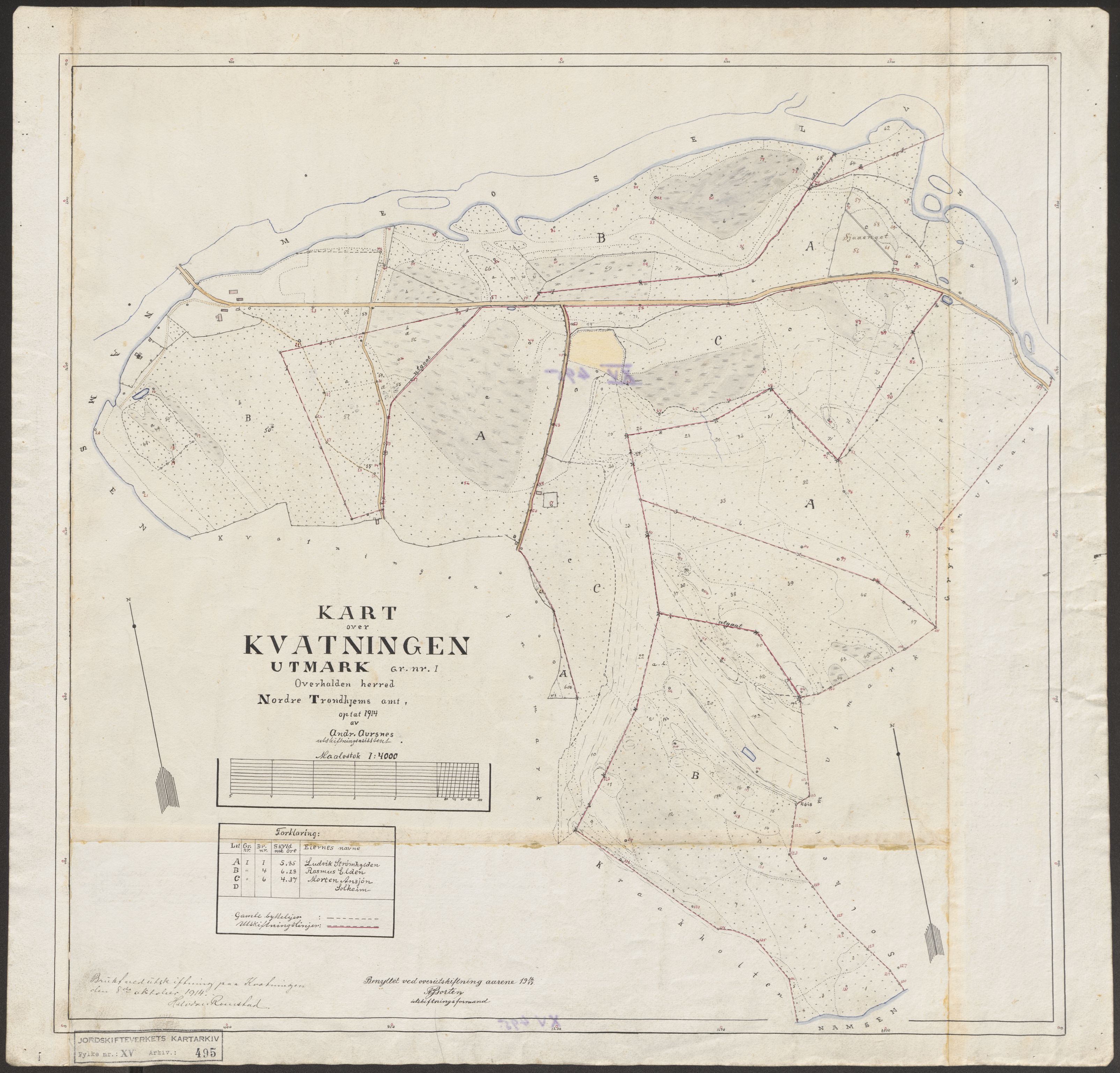 Jordskifteverkets kartarkiv, RA/S-3929/T, 1859-1988, s. 615