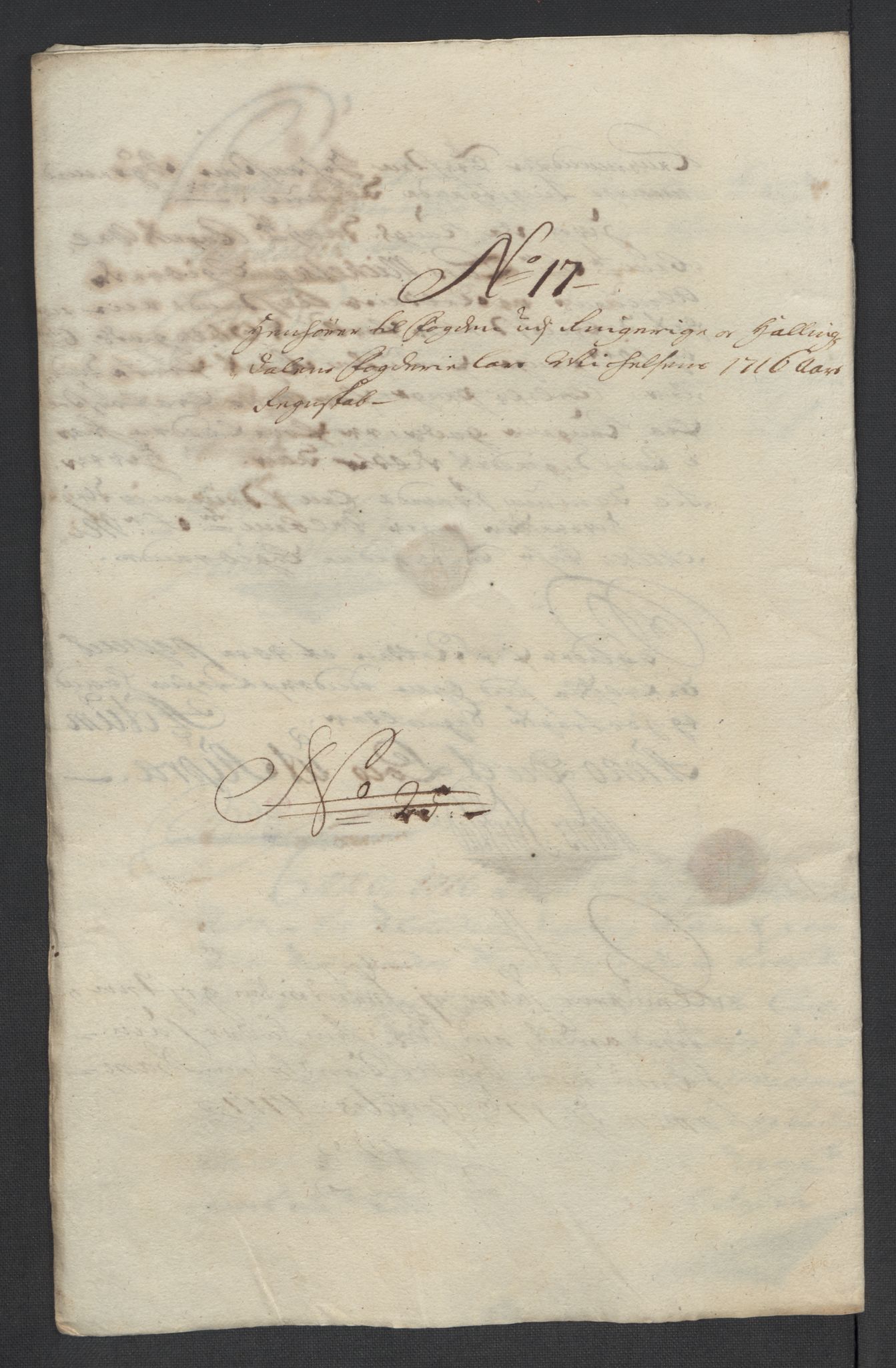 Rentekammeret inntil 1814, Reviderte regnskaper, Fogderegnskap, AV/RA-EA-4092/R23/L1474: Fogderegnskap Ringerike og Hallingdal, 1716, s. 129