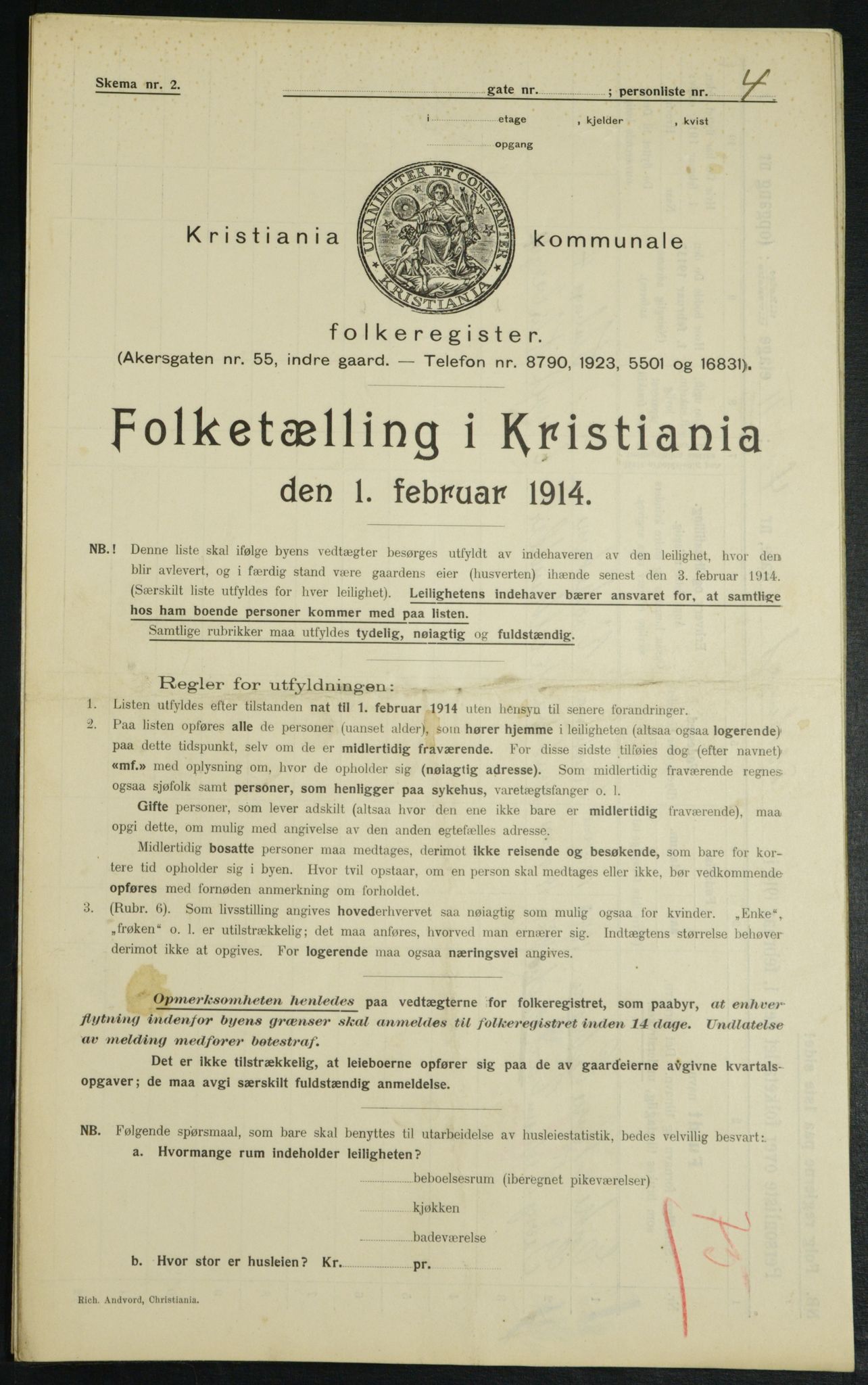 OBA, Kommunal folketelling 1.2.1914 for Kristiania, 1914, s. 24773