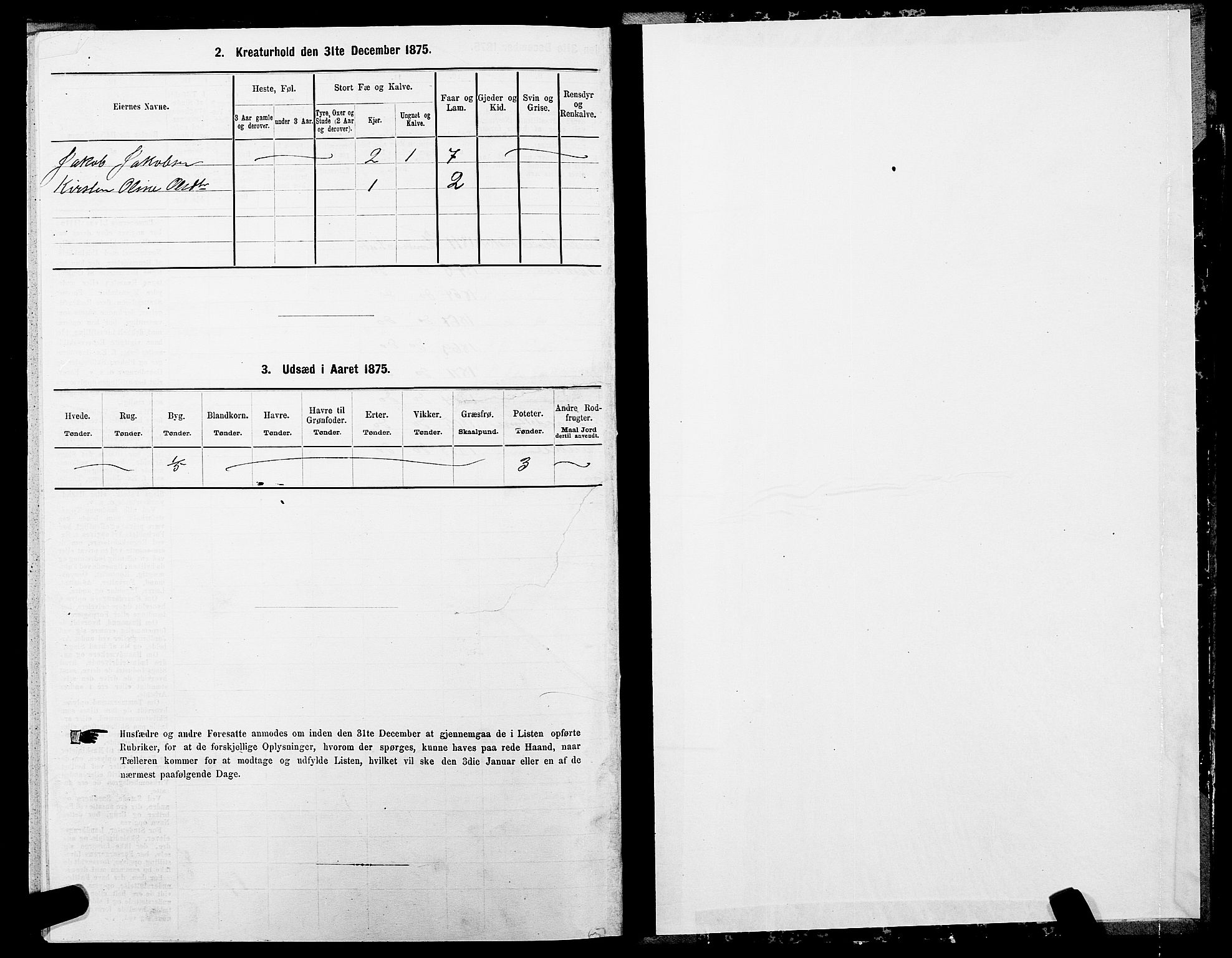 SATØ, Folketelling 1875 for 1914P Trondenes prestegjeld, 1875