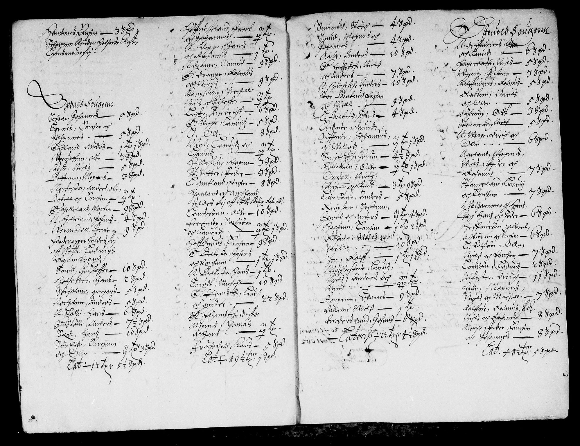 Rentekammeret inntil 1814, Reviderte regnskaper, Stiftamtstueregnskaper, Bergen stiftamt, RA/EA-6043/R/Rc/L0001: Bergen stiftamt, 1661