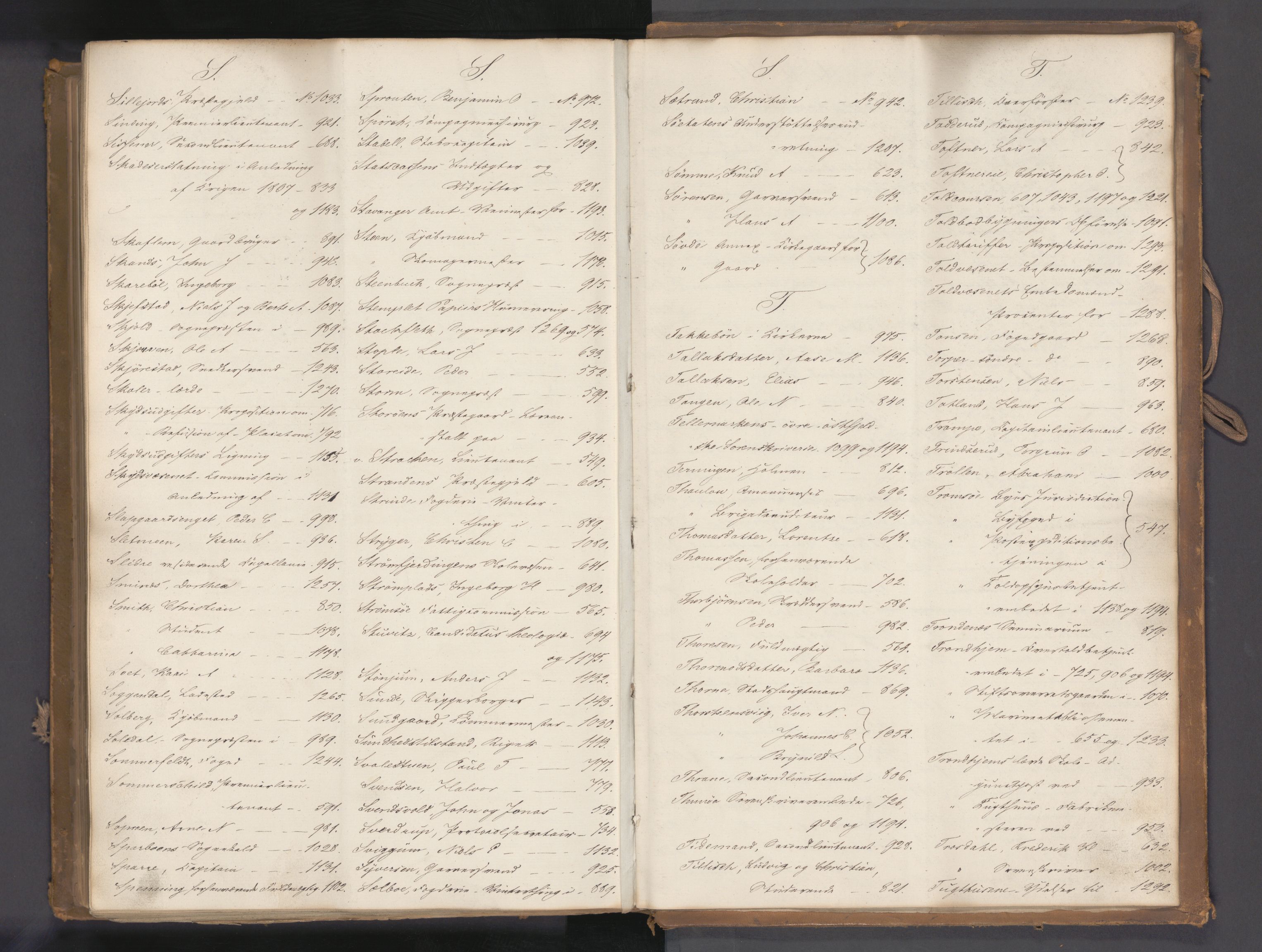 Statsrådssekretariatet, RA/S-1001/A/Ab/L0047: Kgl. res. nr. 541-1301, 2. halvår, 1838