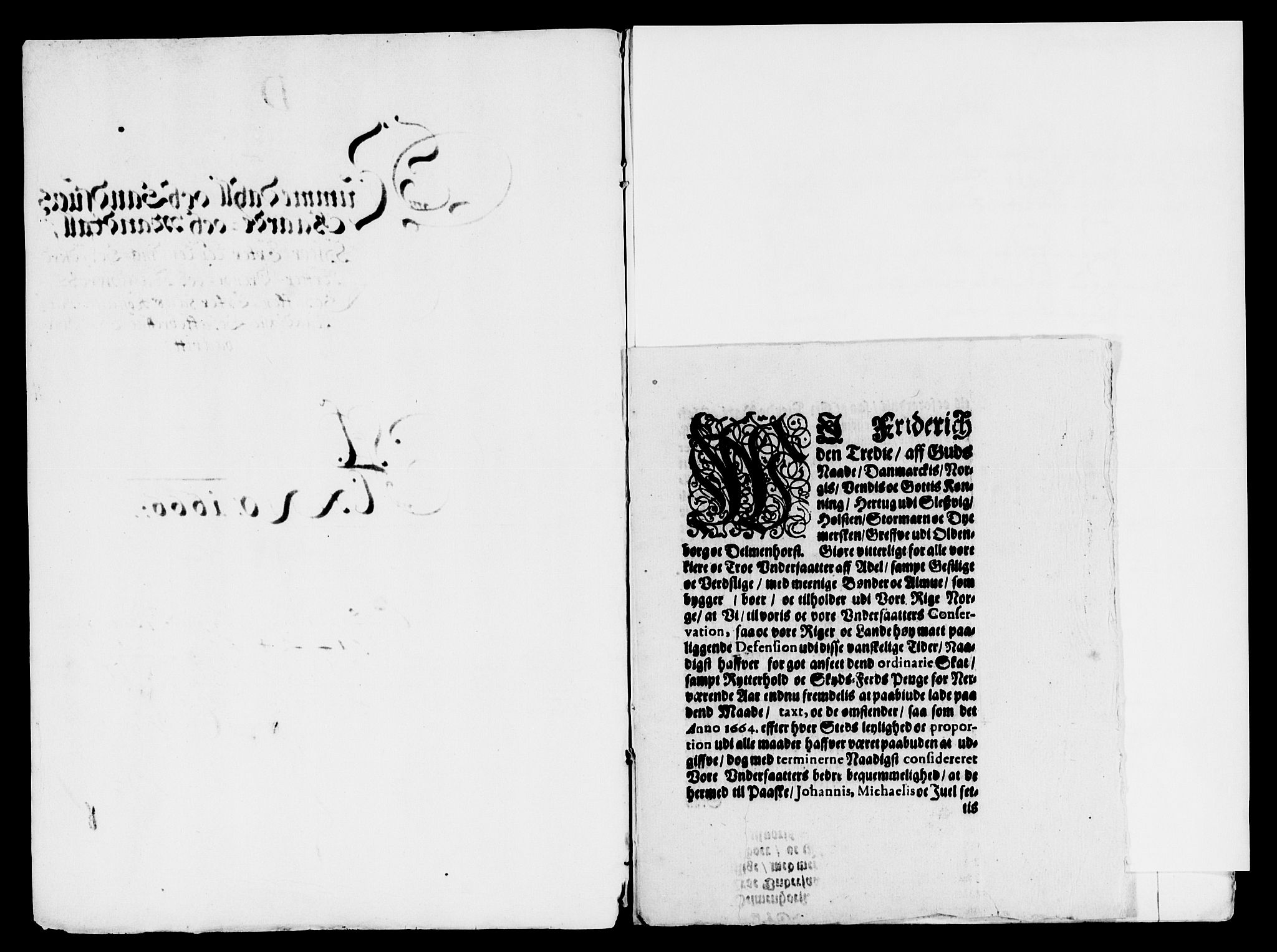 Rentekammeret inntil 1814, Reviderte regnskaper, Lensregnskaper, AV/RA-EA-5023/R/Rb/Rbn/L0007: Numedal og Sandsvær len, 1665-1667