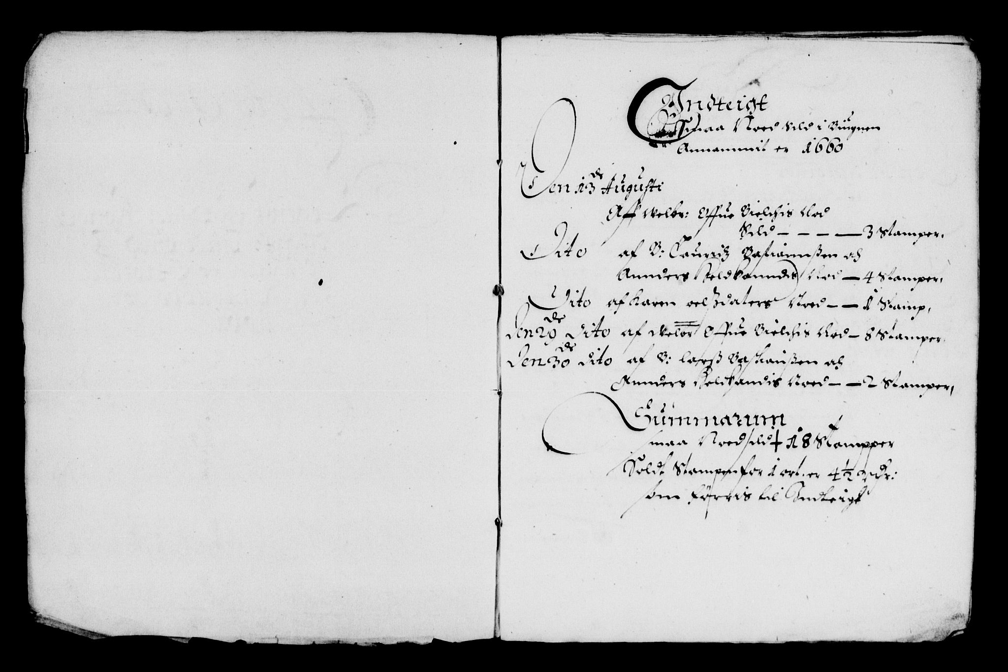 Rentekammeret inntil 1814, Reviderte regnskaper, Lensregnskaper, AV/RA-EA-5023/R/Rb/Rbw/L0148: Trondheim len, 1661