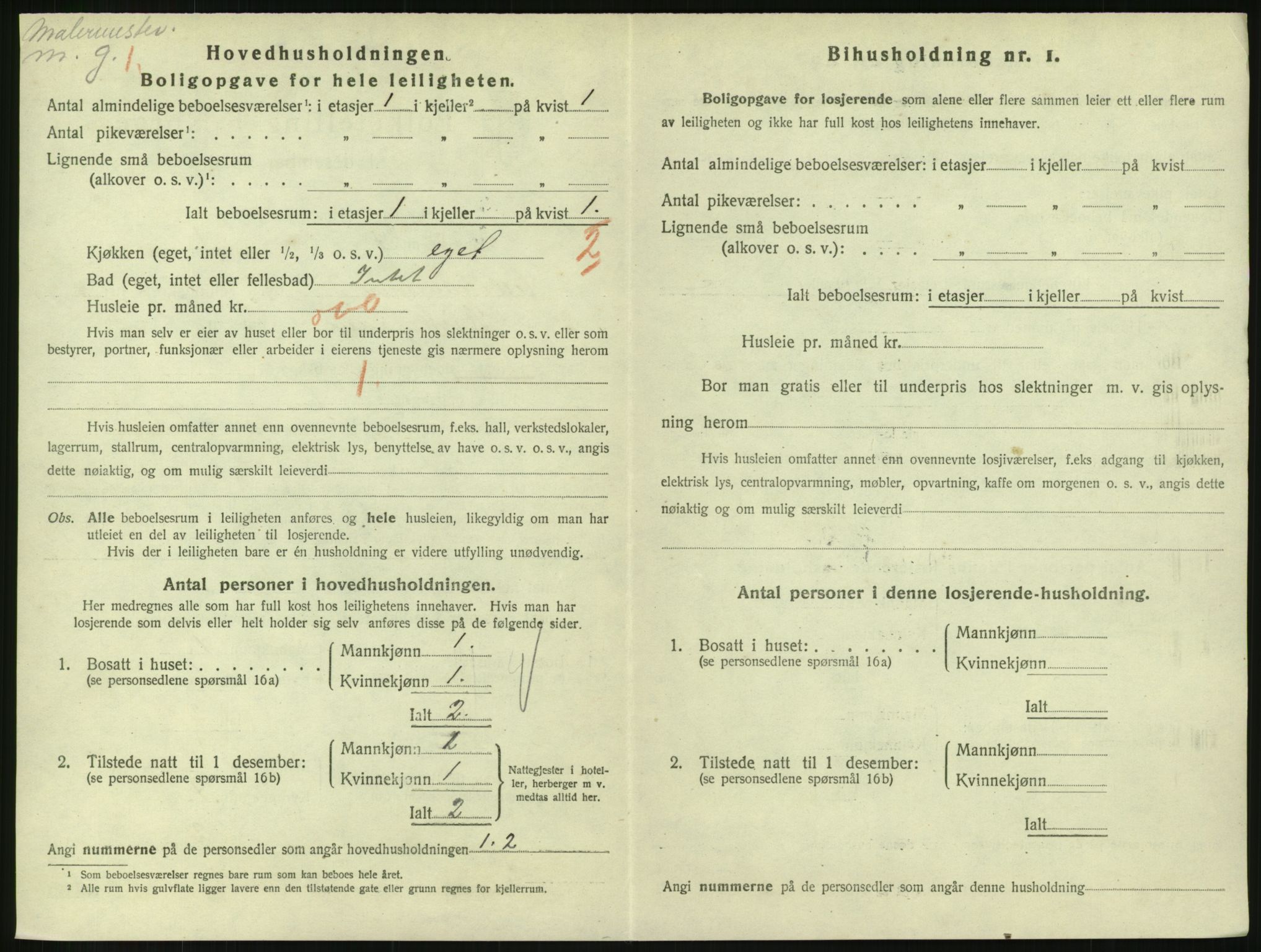 SAH, Folketelling 1920 for 0501 Lillehammer kjøpstad, 1920, s. 2035