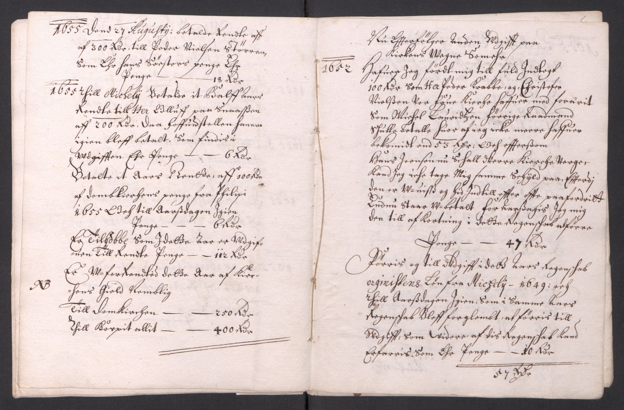 Rentekammeret inntil 1814, Reviderte regnskaper, Kirkeregnskap, AV/RA-EA-4067/Rf/L0122: Kirkeregnskap, 1651-1674