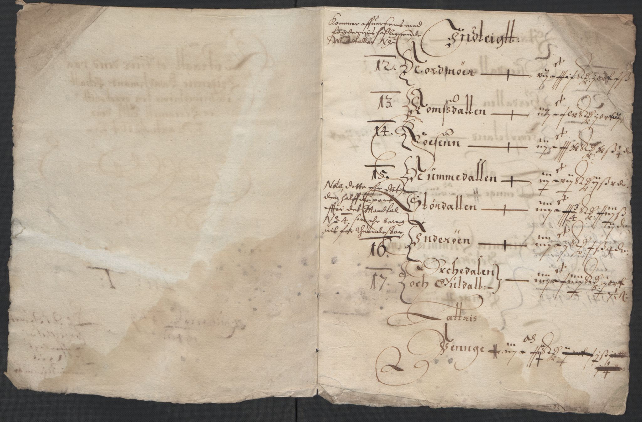 Rentekammeret inntil 1814, Reviderte regnskaper, Lensregnskaper, AV/RA-EA-5023/R/Rb/Rbw/L0072: Trondheim len, 1629-1642