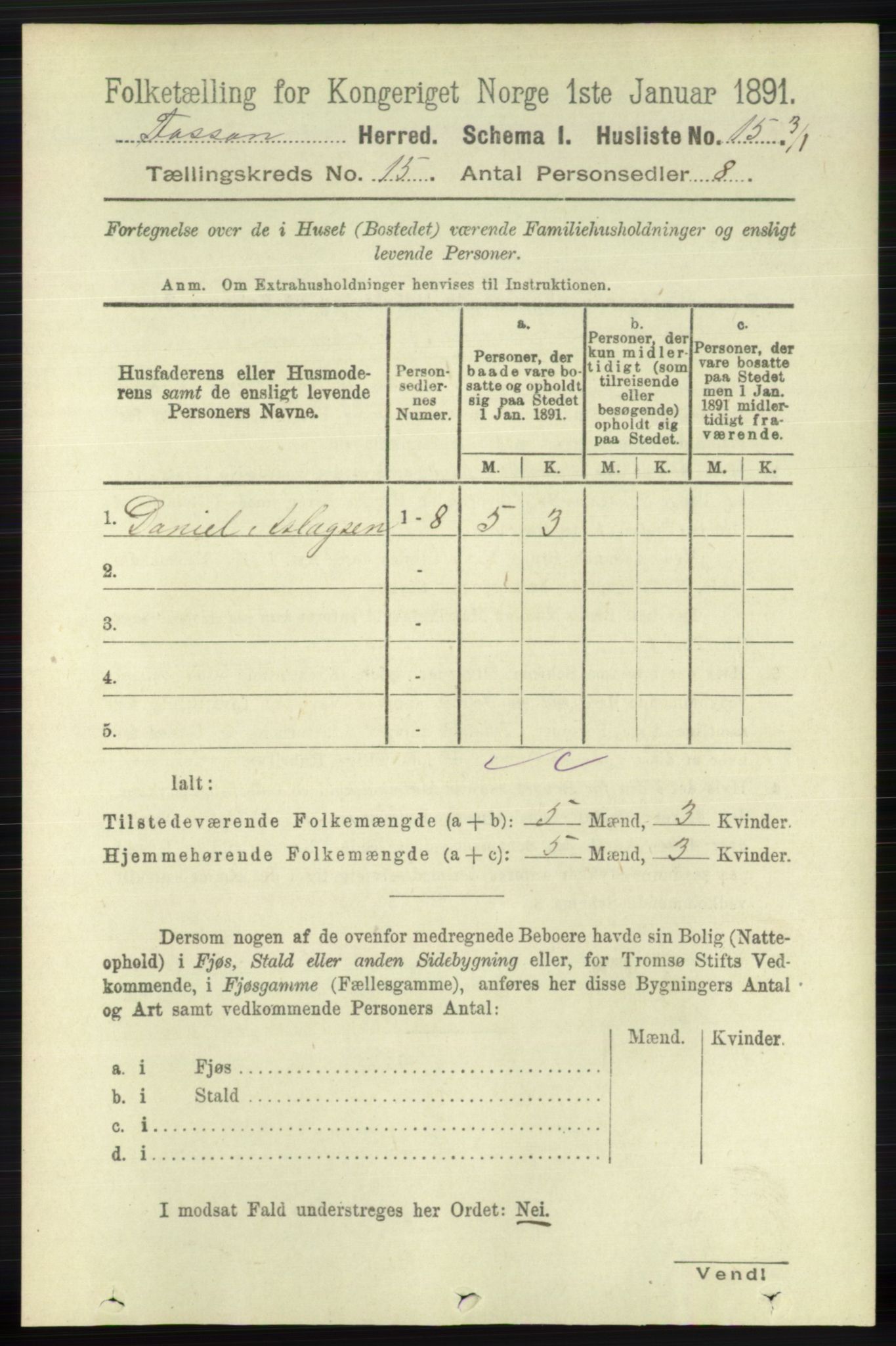 RA, Folketelling 1891 for 1129 Forsand herred, 1891, s. 2386