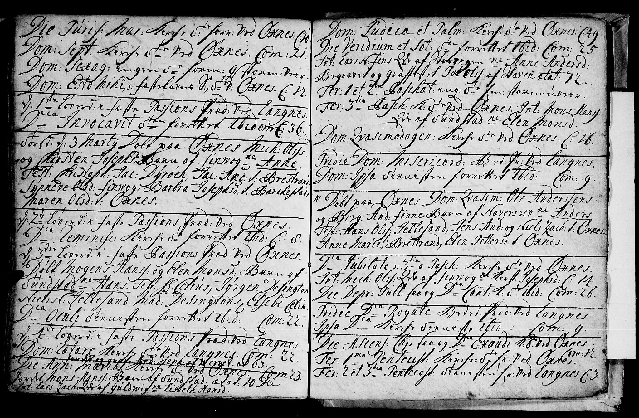 Ministerialprotokoller, klokkerbøker og fødselsregistre - Nordland, AV/SAT-A-1459/893/L1328: Ministerialbok nr. 893A01, 1718-1749