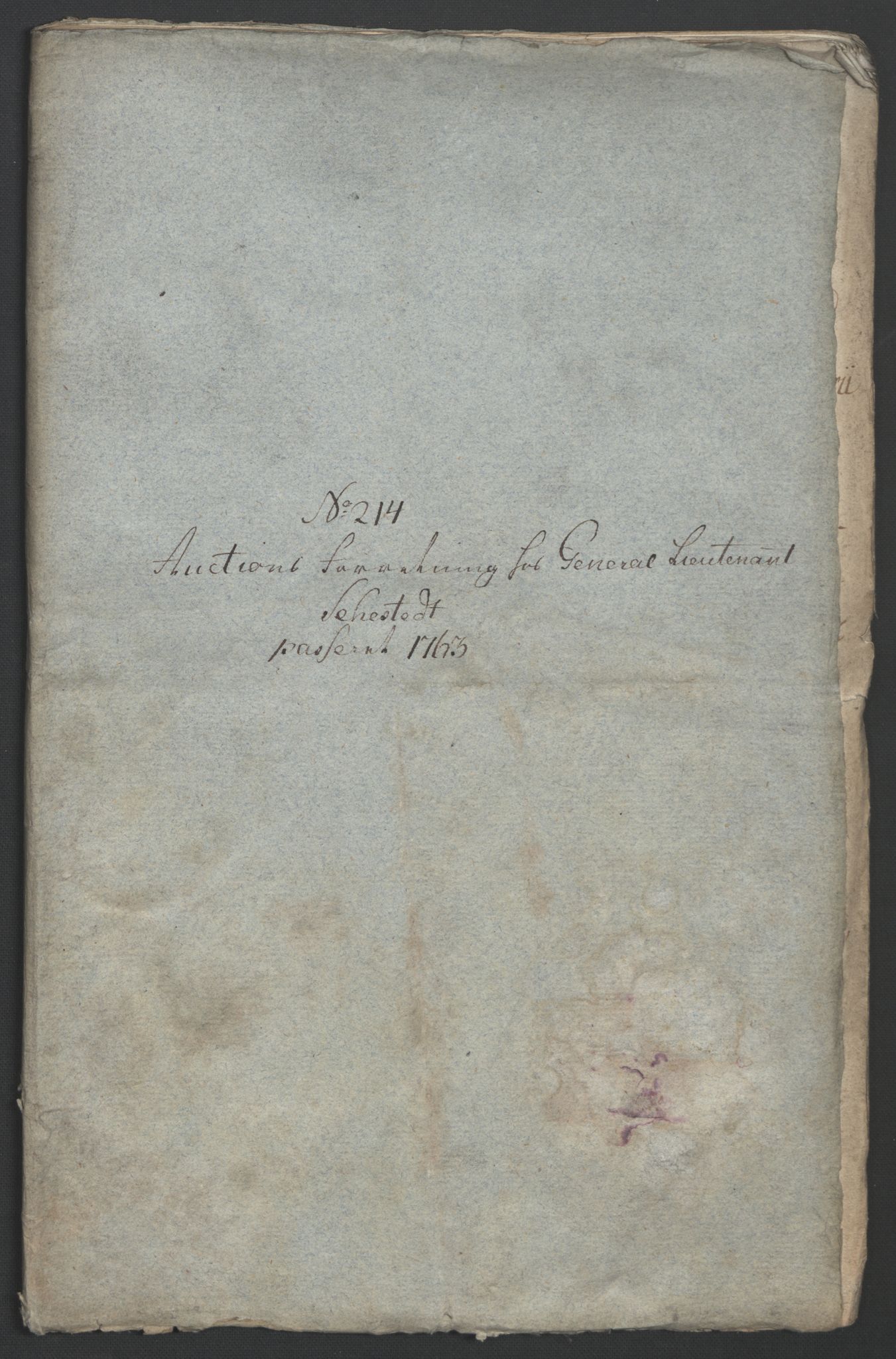 Forsvaret, Generalauditøren, RA/RAFA-1772/F/Fj/Fja/L0032: --, 1750-1823, s. 533