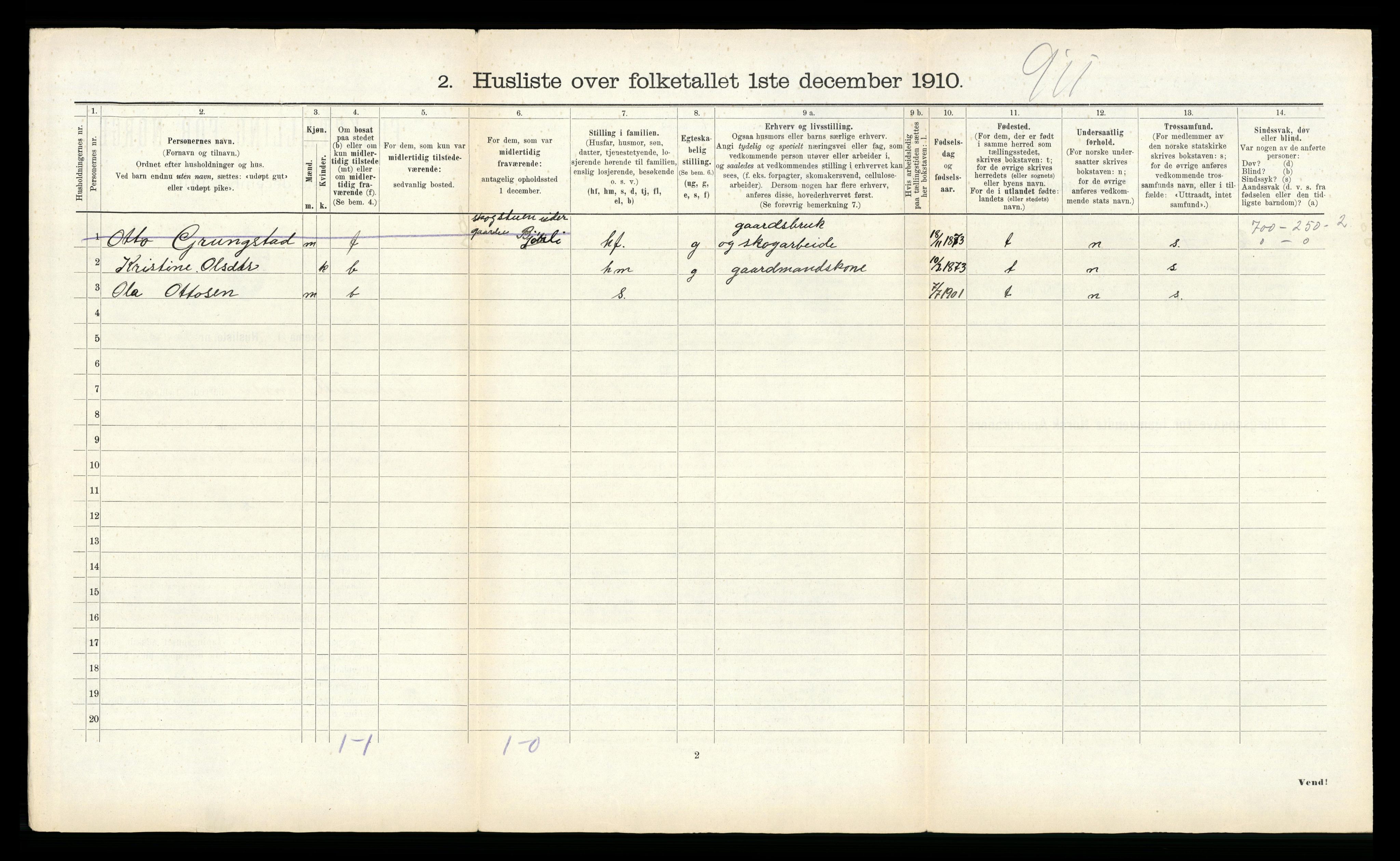 RA, Folketelling 1910 for 1743 Høylandet herred, 1910, s. 375