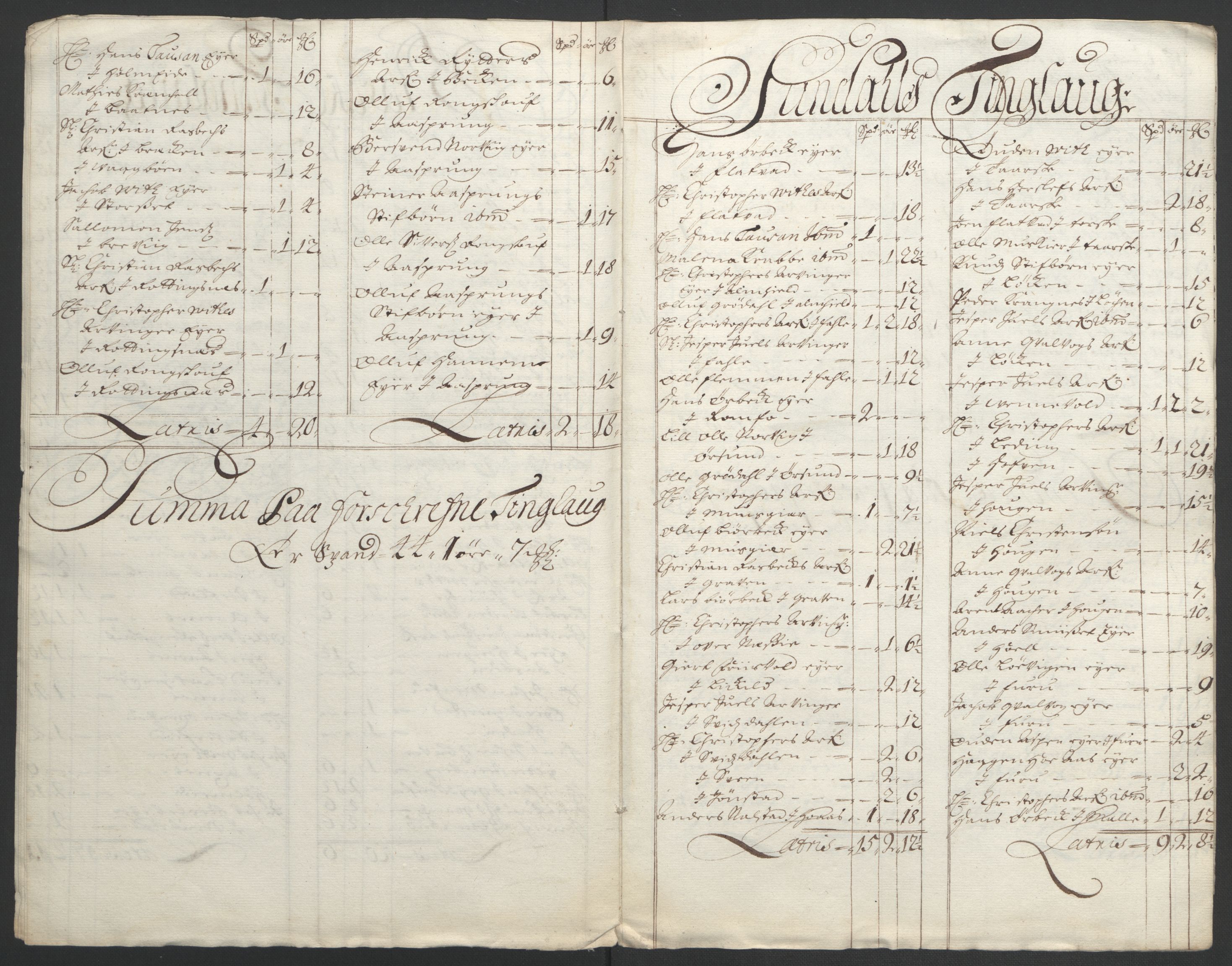 Rentekammeret inntil 1814, Reviderte regnskaper, Fogderegnskap, AV/RA-EA-4092/R56/L3735: Fogderegnskap Nordmøre, 1692-1693, s. 84