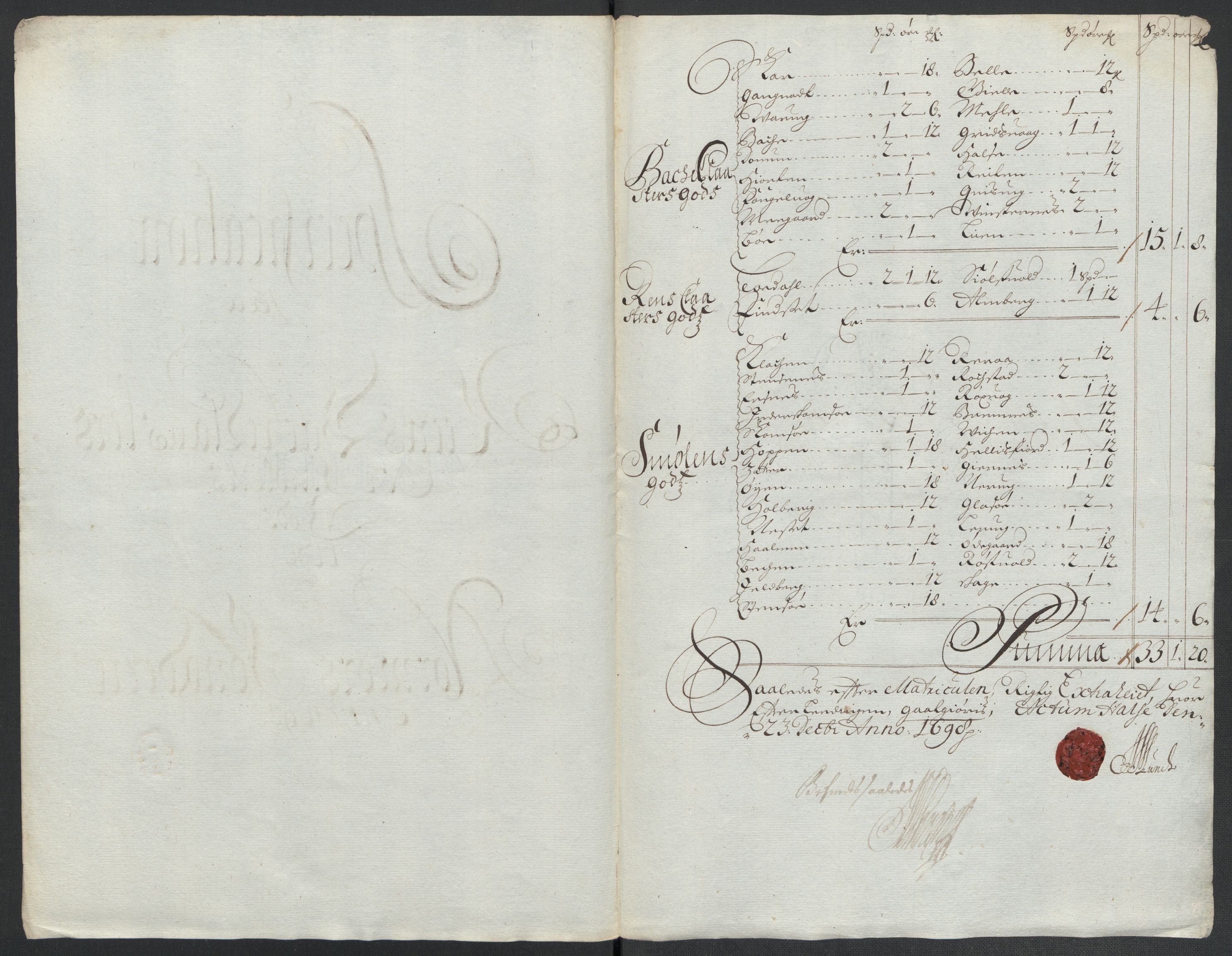 Rentekammeret inntil 1814, Reviderte regnskaper, Fogderegnskap, AV/RA-EA-4092/R56/L3737: Fogderegnskap Nordmøre, 1697-1698, s. 317