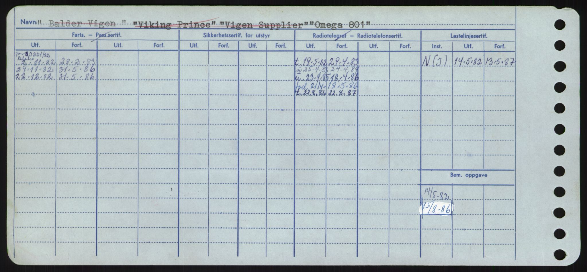 Sjøfartsdirektoratet med forløpere, Skipsmålingen, AV/RA-S-1627/H/Hd/L0028: Fartøy, O, s. 252