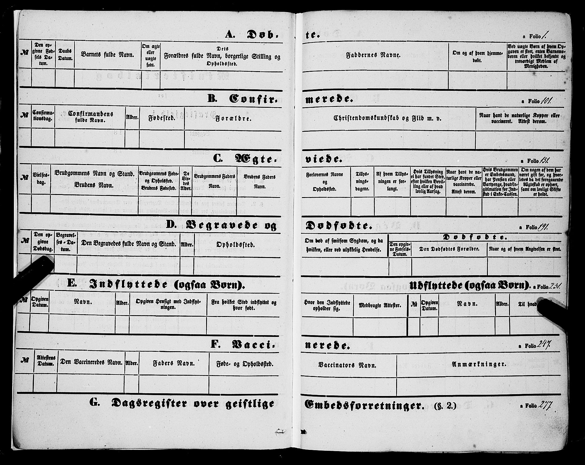 Balestrand sokneprestembete, AV/SAB-A-79601/H/Haa/Haaa/L0002: Ministerialbok nr. A 2, 1847-1866