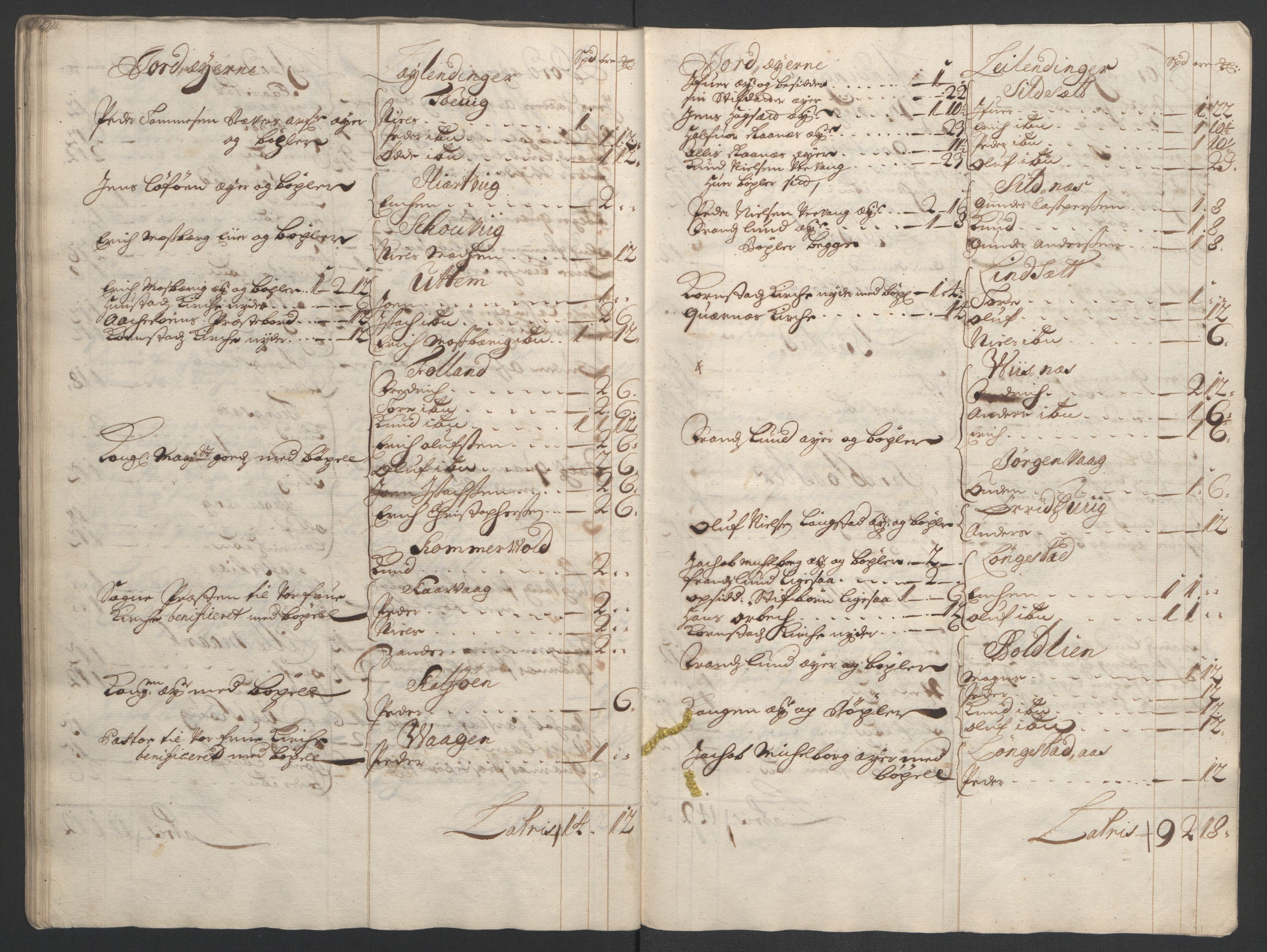 Rentekammeret inntil 1814, Reviderte regnskaper, Fogderegnskap, AV/RA-EA-4092/R56/L3736: Fogderegnskap Nordmøre, 1694-1696, s. 57